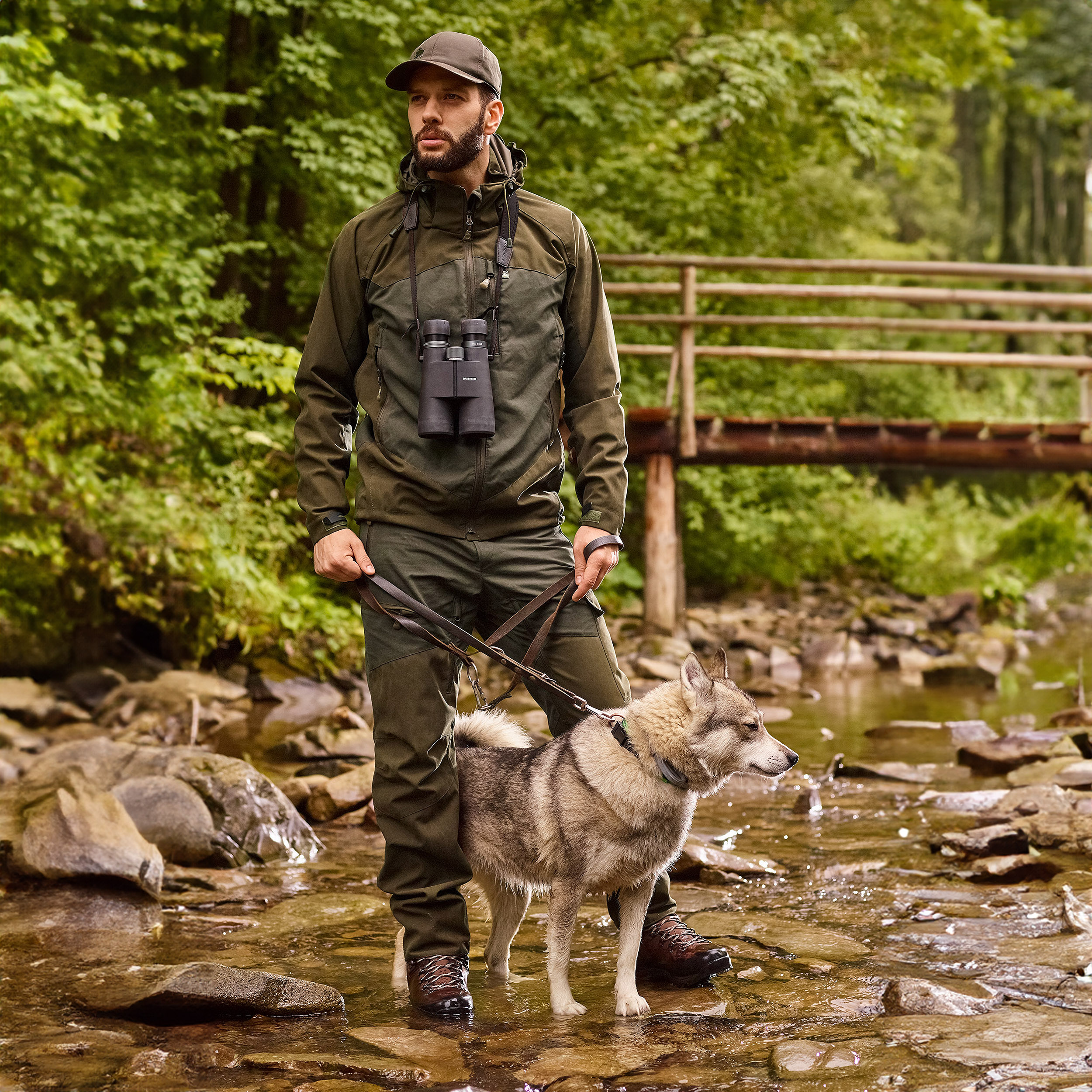 Spodnie męskie Tagart Iron 2 zielone S - obrazek 4