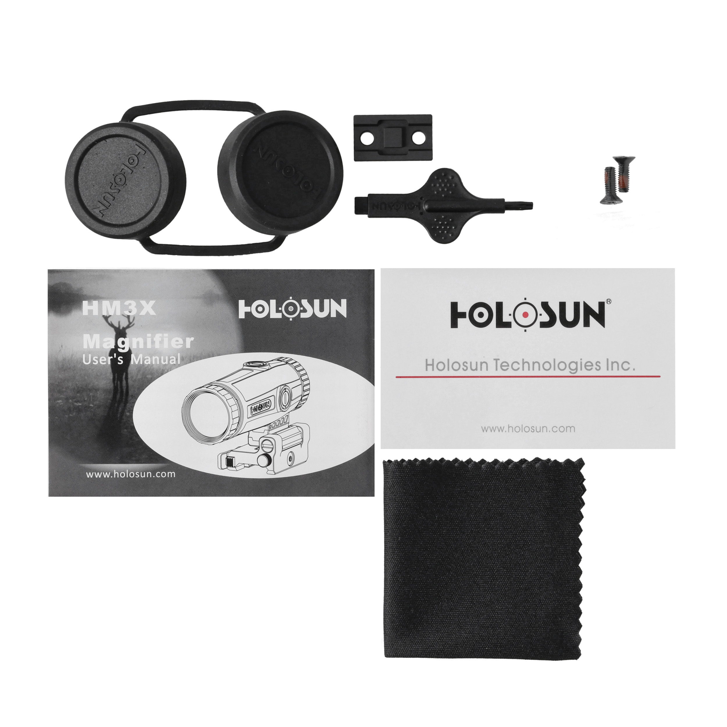 Powiększalnik Holosun HM3X 3 x Magnifier Montaż Flip & QD - obrazek 7