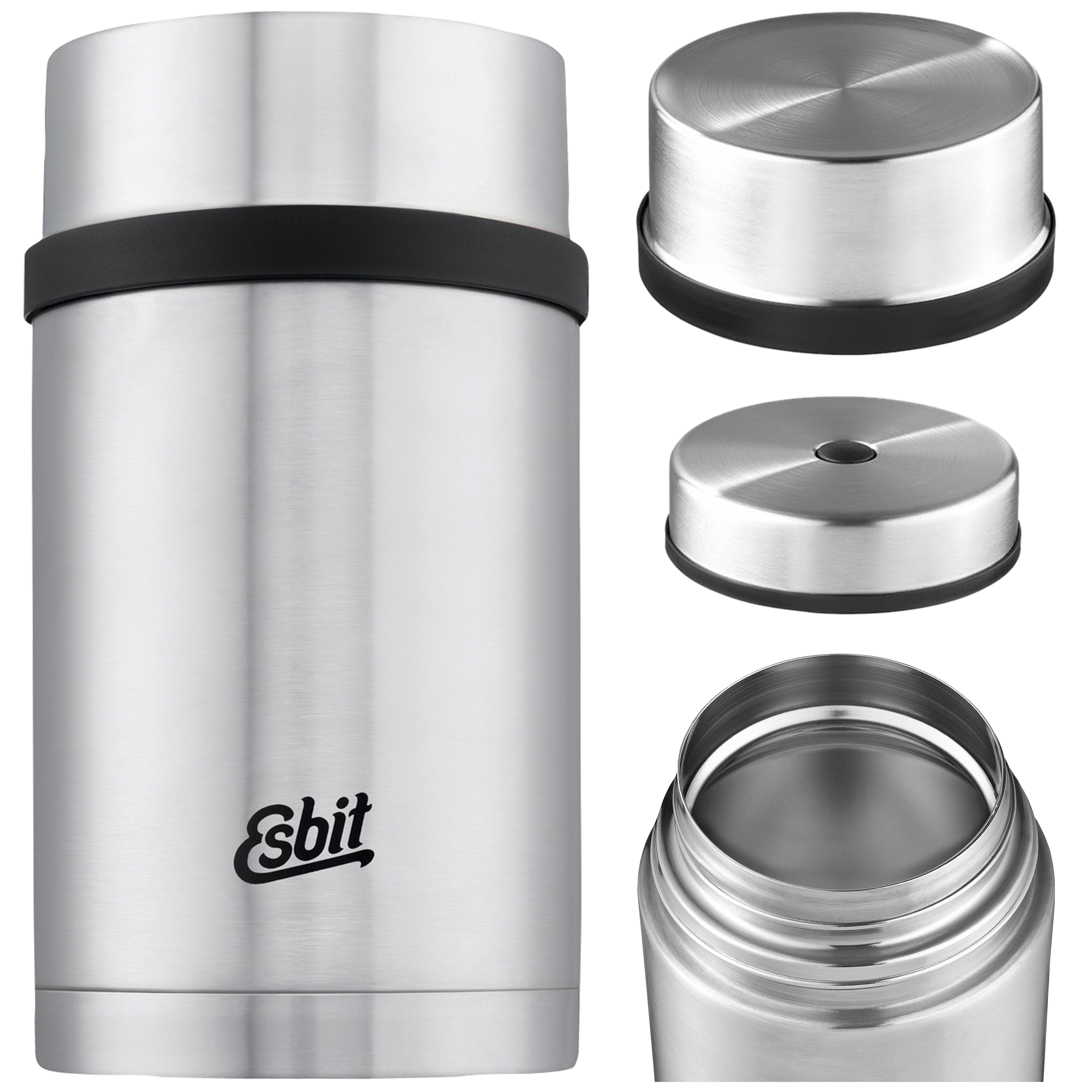 Termos Esbit Food Jug Sculptor 1 l srebrny - obrazek 6