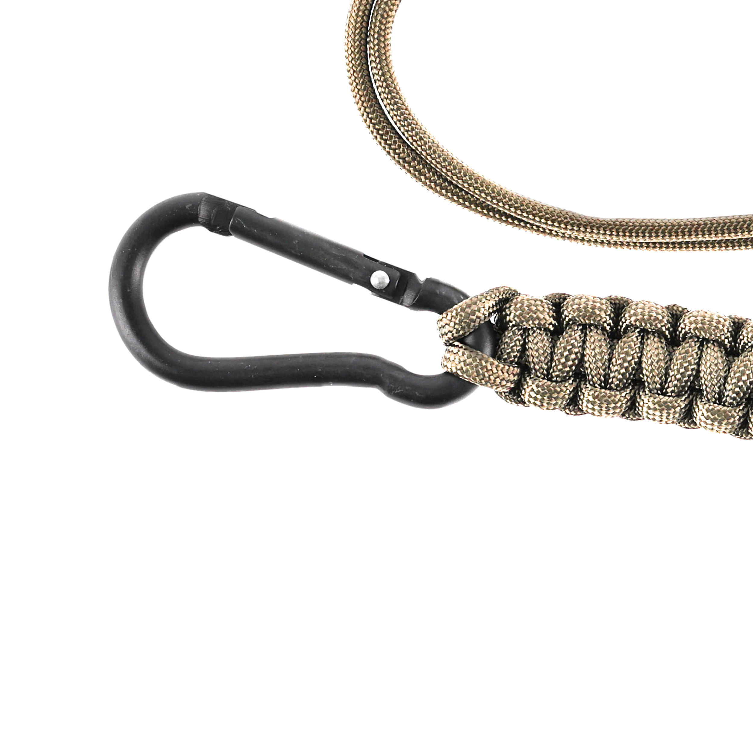 Smycz paracord Mil-Tec coyote - obrazek 3