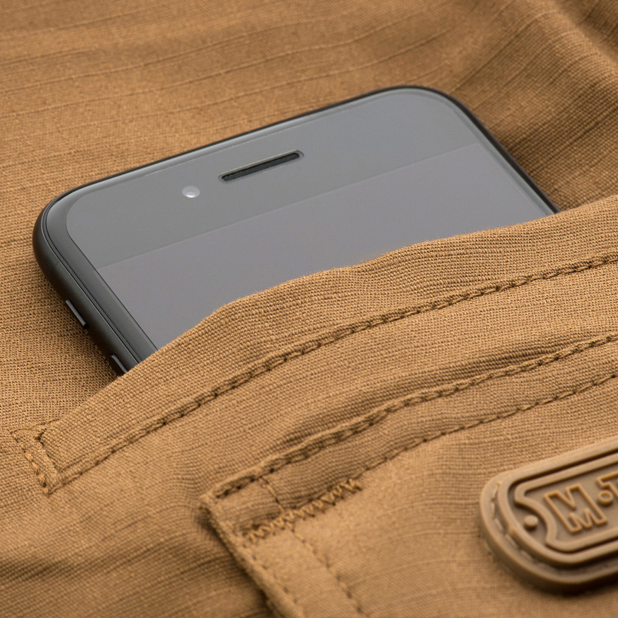 Spodnie męskie taktyczne M-Tac Aggressor Gen. II Flex brązowe 36/32 - obrazek 4