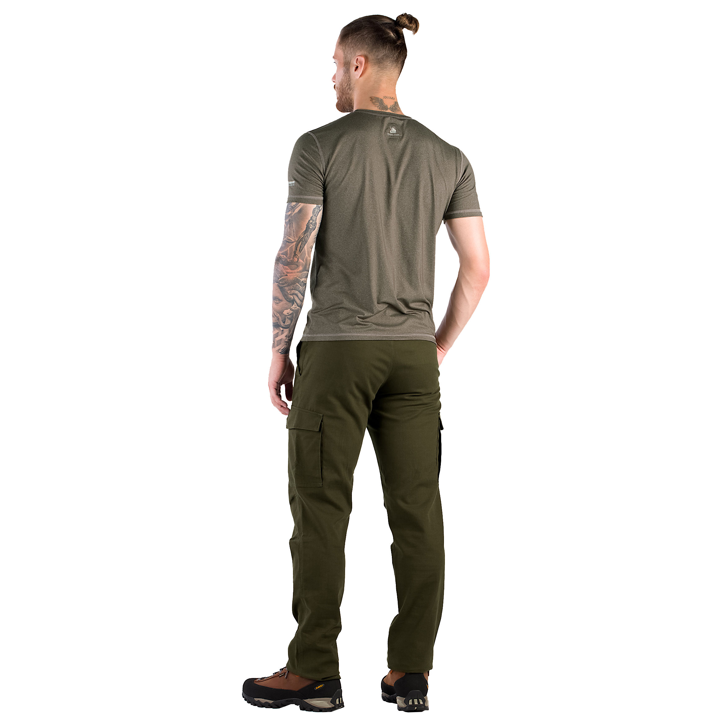 Spodnie męskie Tagart Enduro 2 ripstop oliwkowe 4XL - obrazek 4