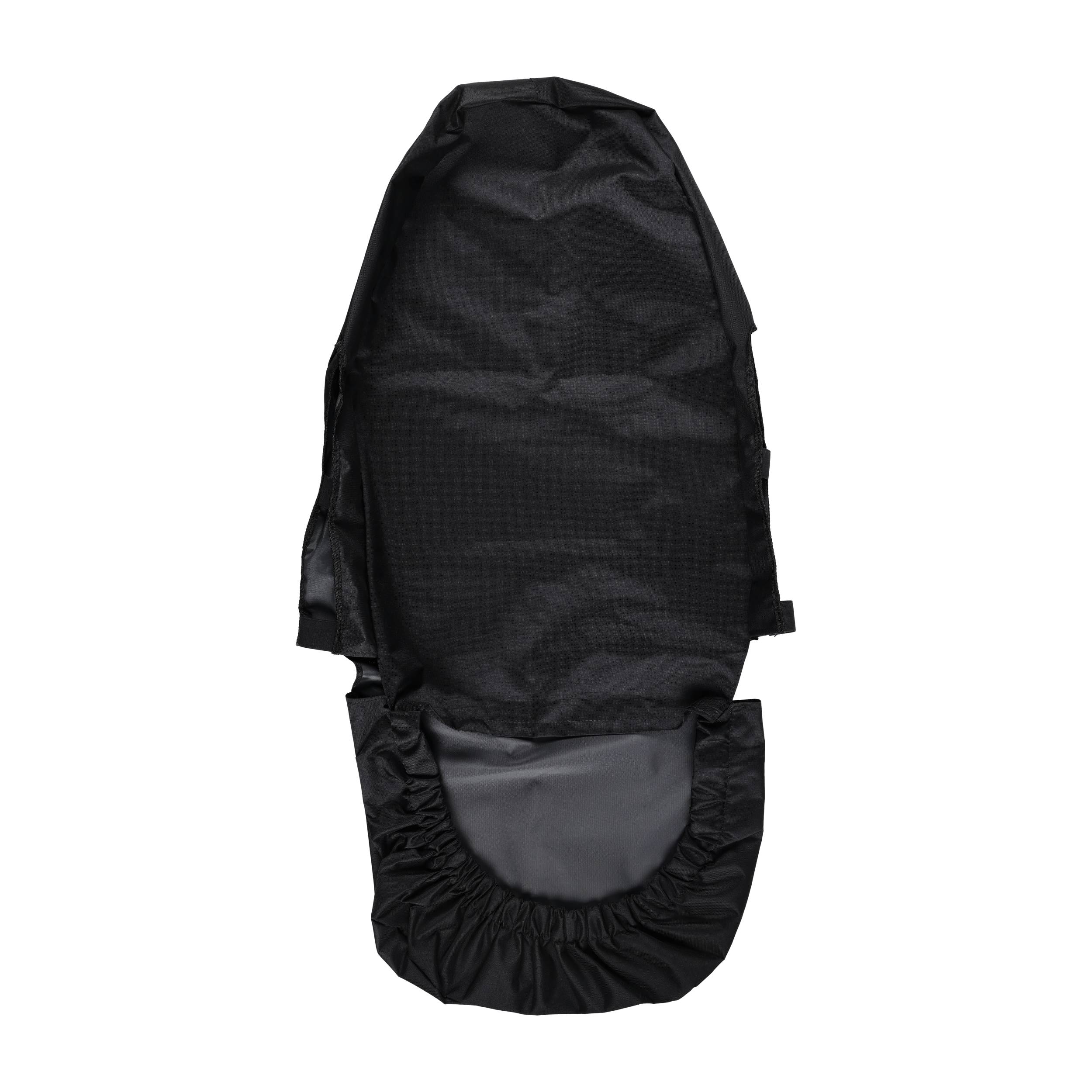 Pokrowiec ochronny na fotel samochodowy Forsport 01 przód czarny - obrazek 2