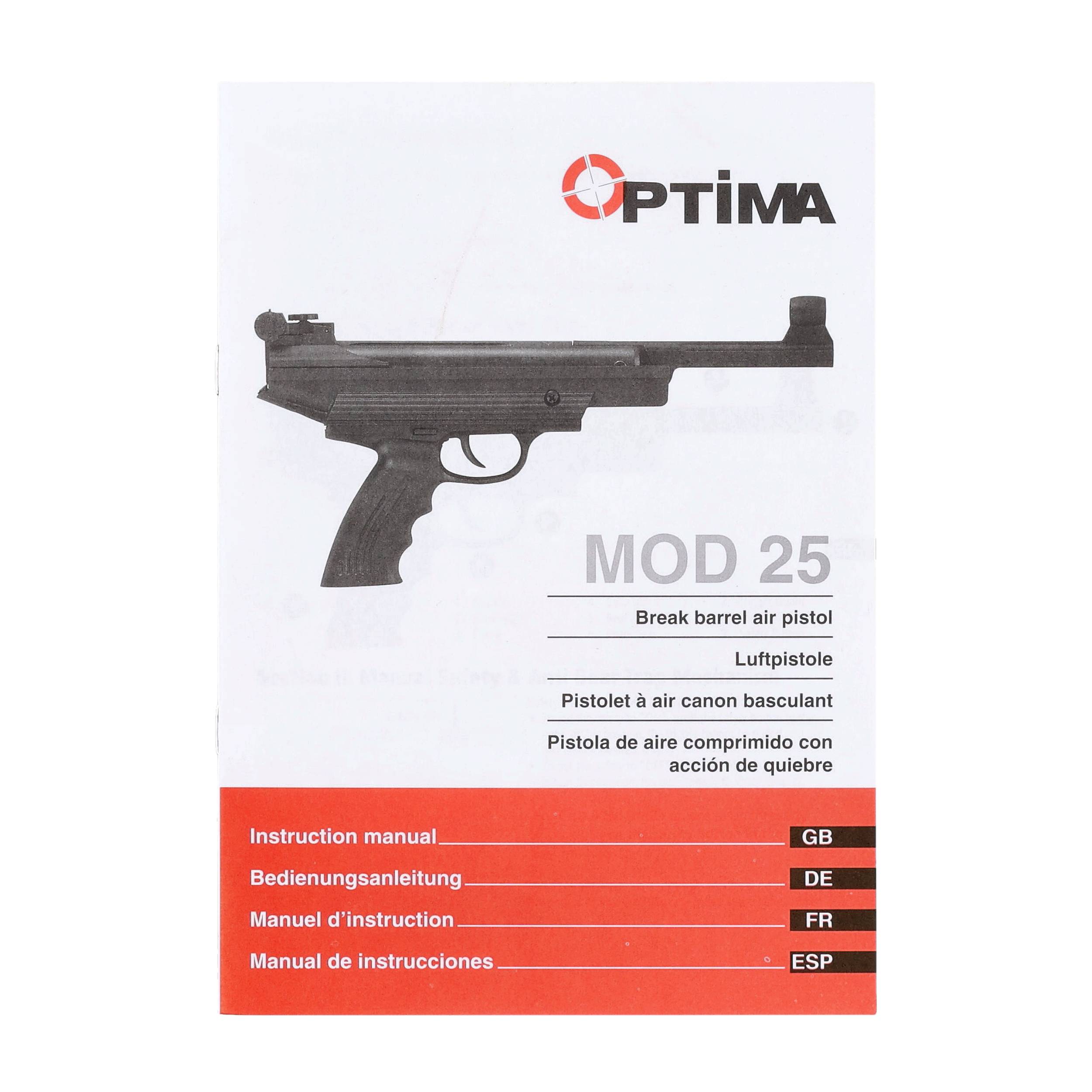 Wiatrówka pistolet Optima by Hatsan 25 5,5 mm - obrazek 10