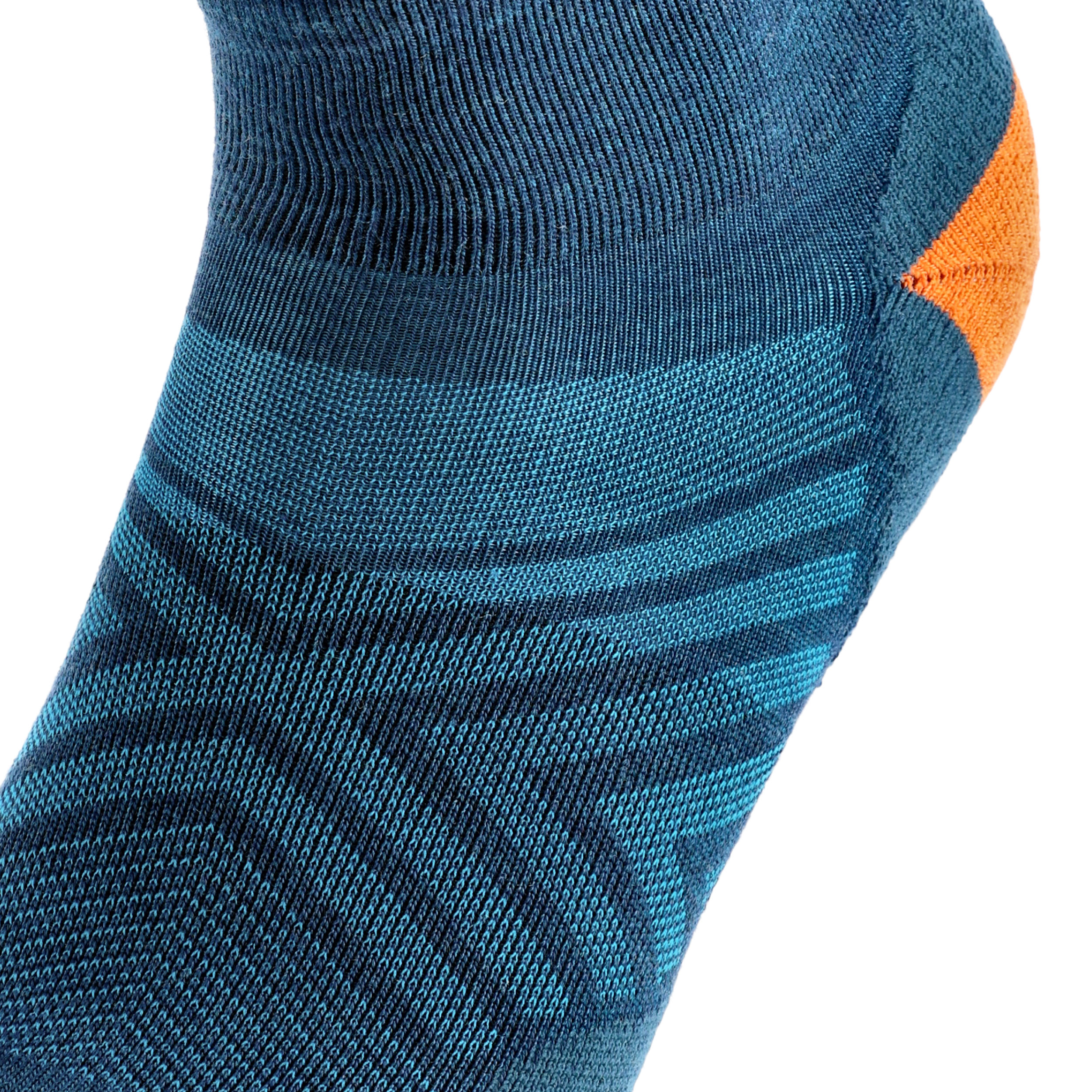 Skarpety do biegania męskie Darn Tough Run Dark Teal 41-42.5 - obrazek 5