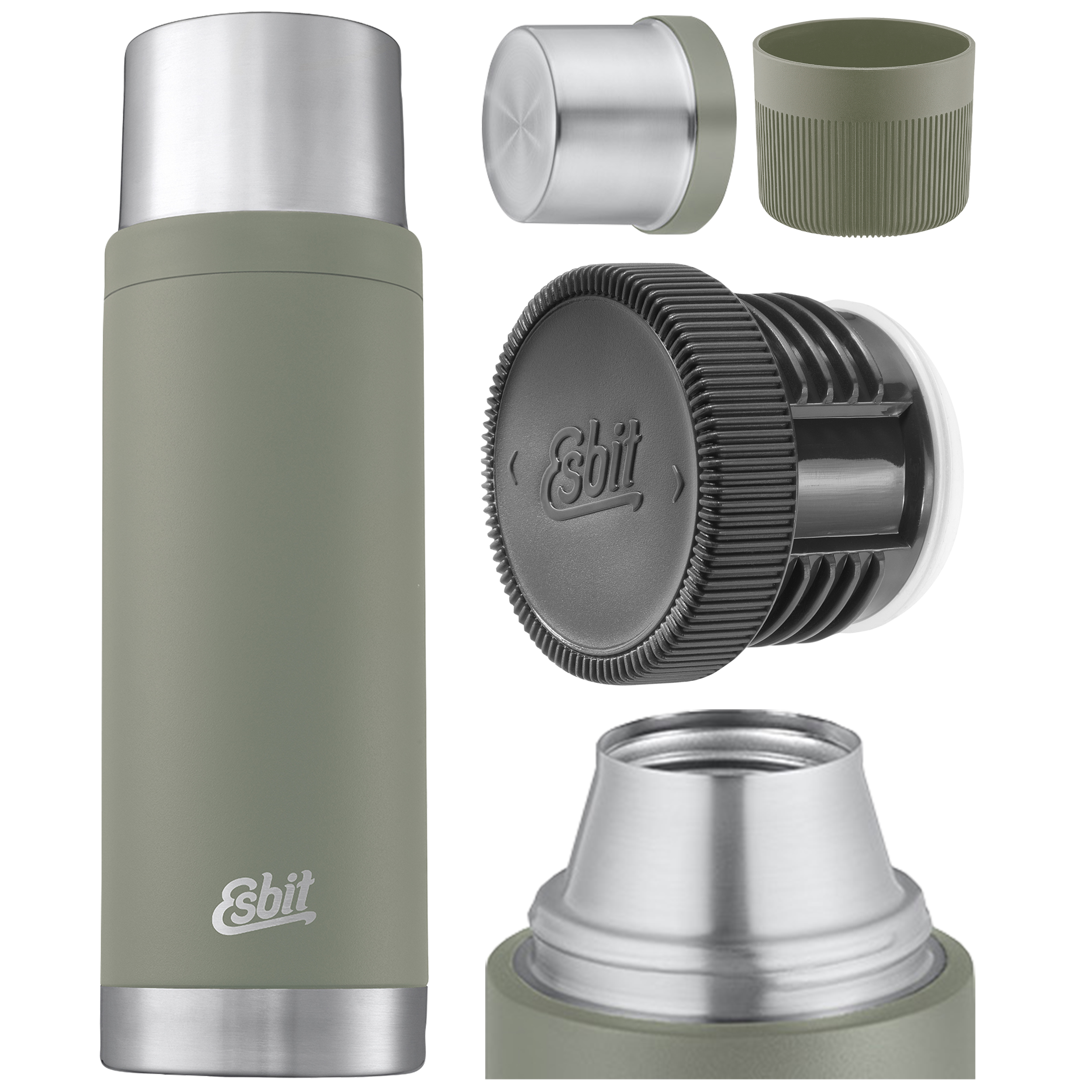 Termos Esbit Sculptor Vacuum Flask 1 l szary - obrazek 6