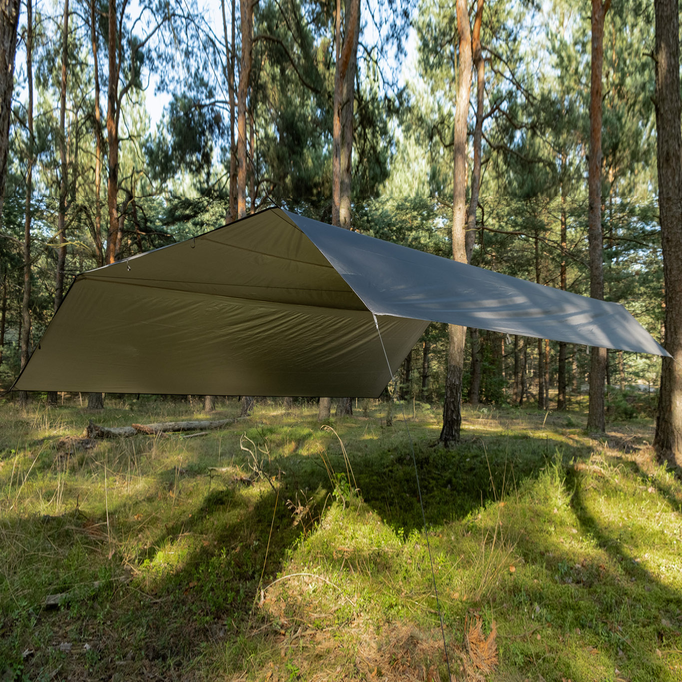 Tarp termo TigerWood 4,5m x 4,5m czarny - obrazek 5