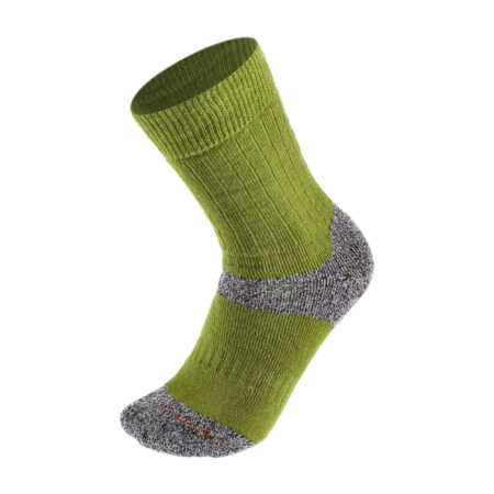 Skarpety turystyczne Comodo wełniane zielone 35-38