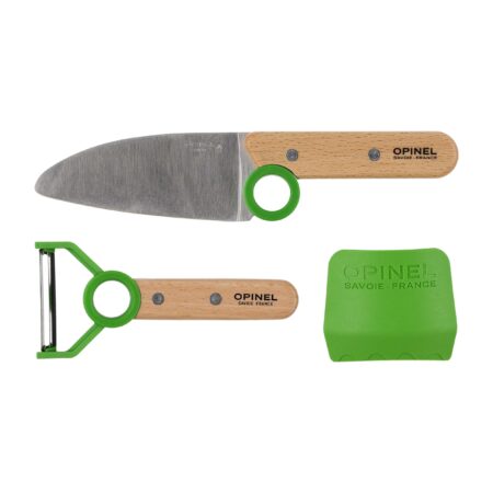 Zestaw kuchenny Opinel dla dzieci Le Petit Chef zielony