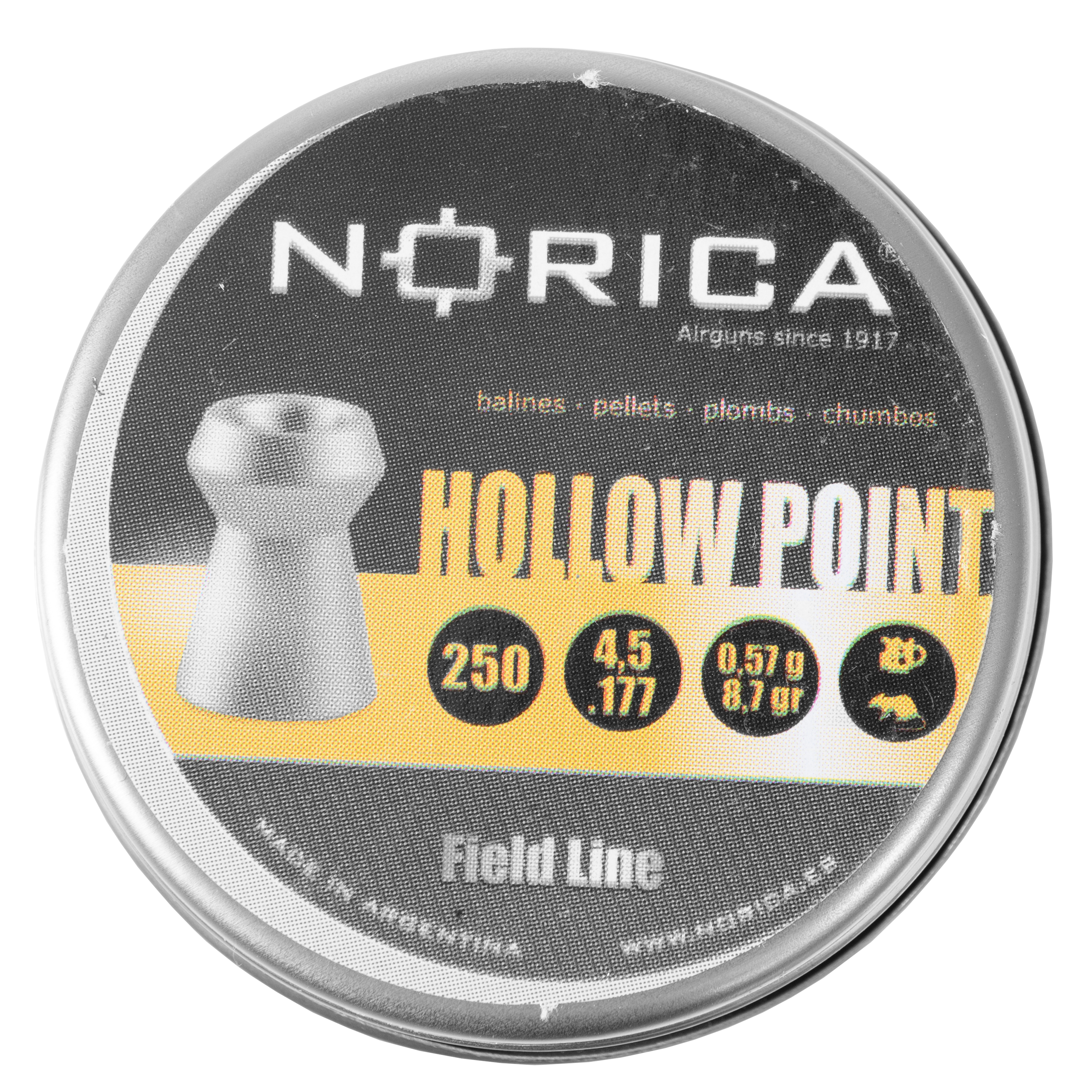 Śrut Norica Hollow Point 4,5 mm 250 szt. - obrazek 3