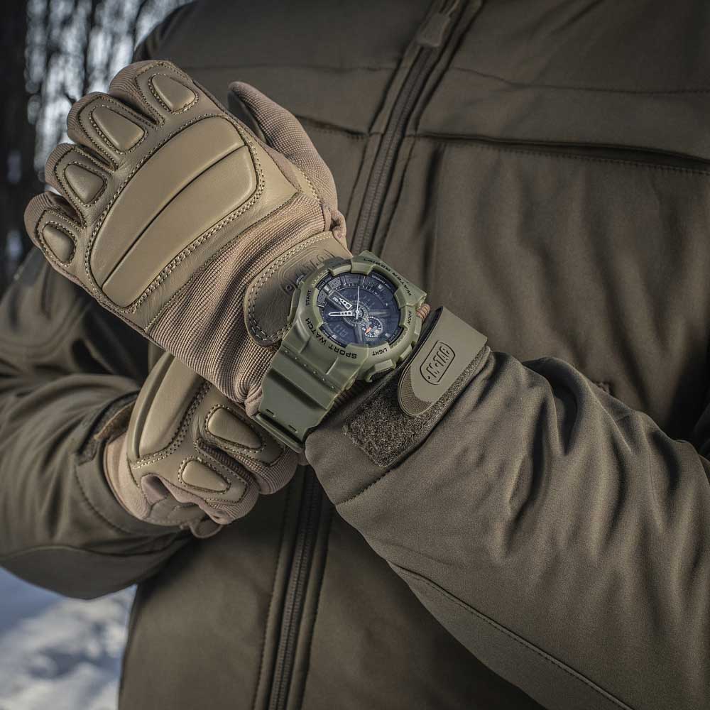 Zegarek M-Tac Sportowy oliwkowy - obrazek 4