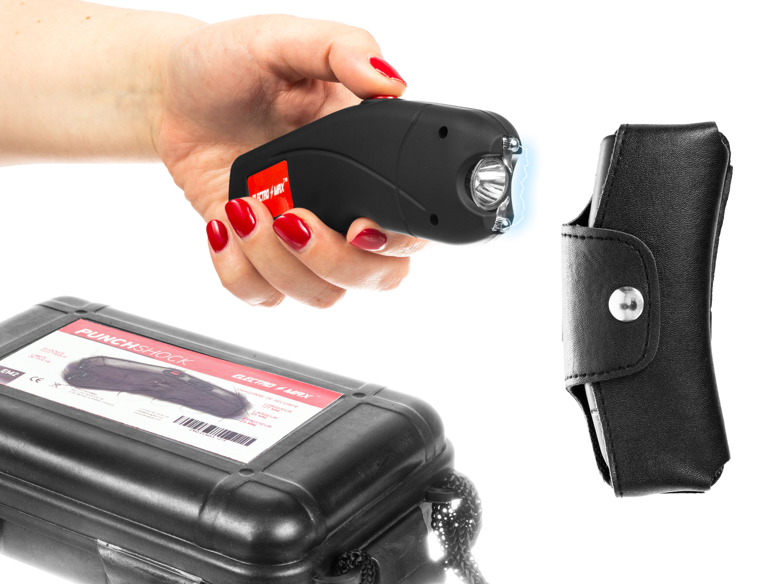 Paralizator USB Electro Max Punch Shock 3 mln V z latarką - obrazek 9