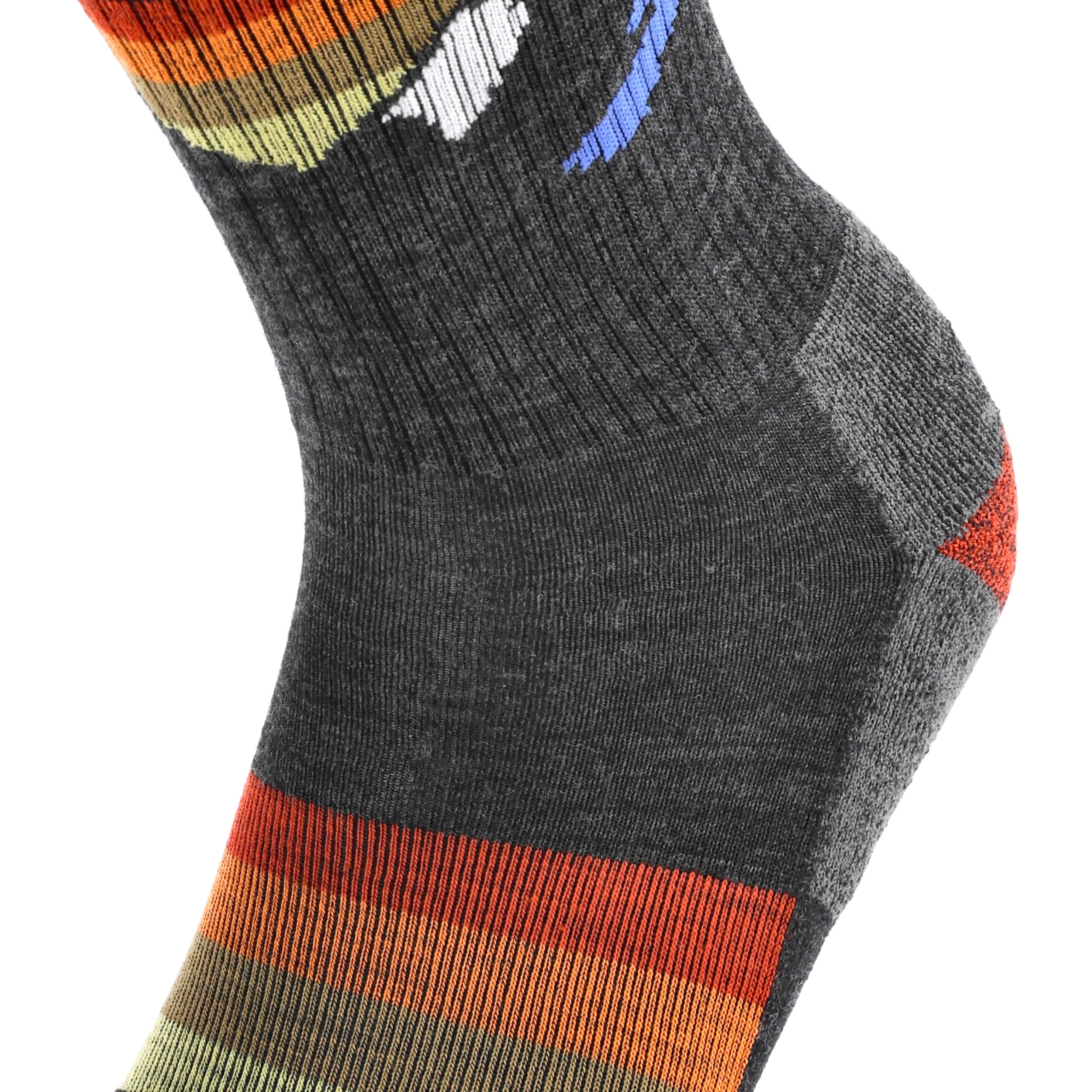 Skarpety trekkingowe męskie Darn Tough Sunset Ridge Charcoal 43-45.5 - obrazek 5