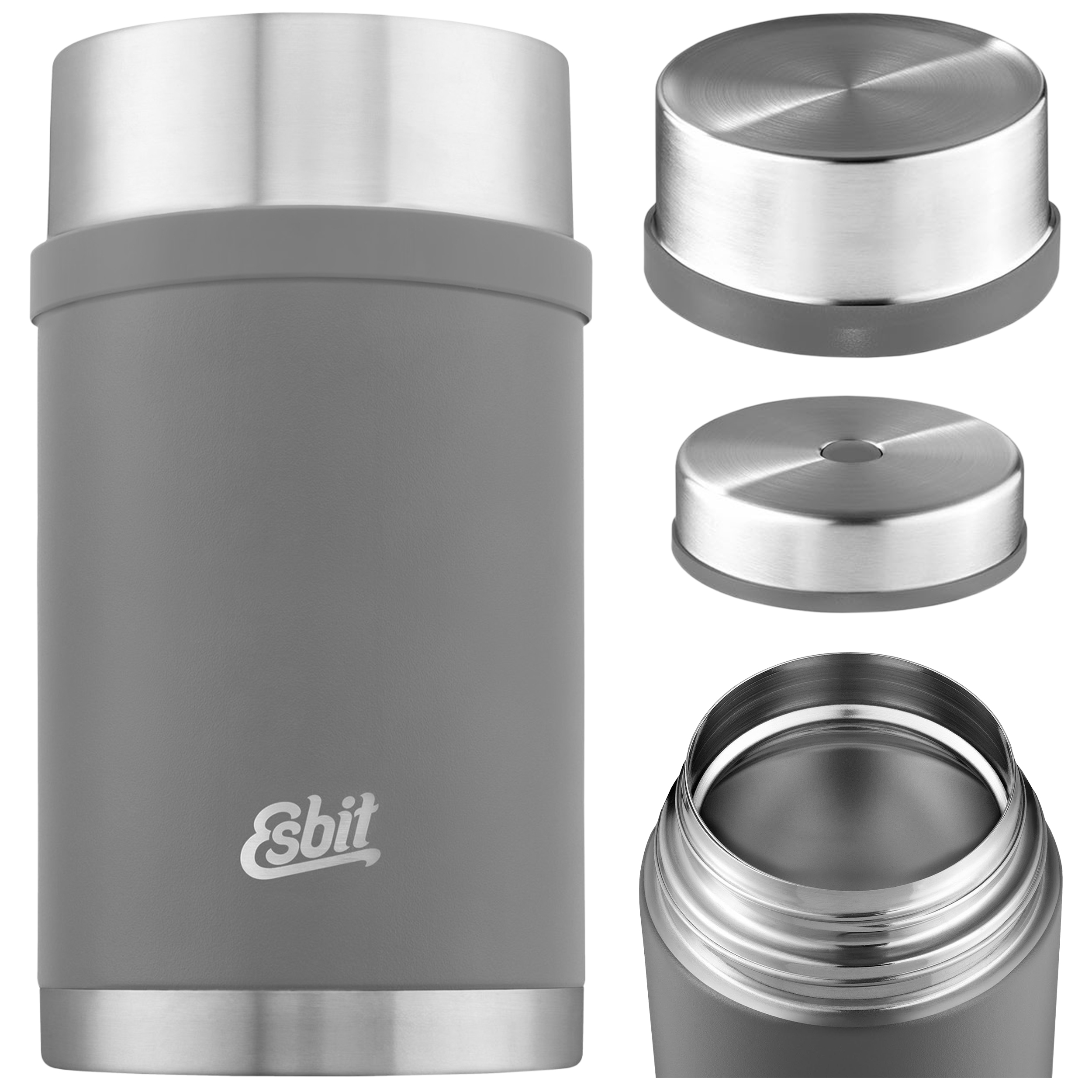 Termos Esbit Food Jug Sculptor 1 l szary - obrazek 6