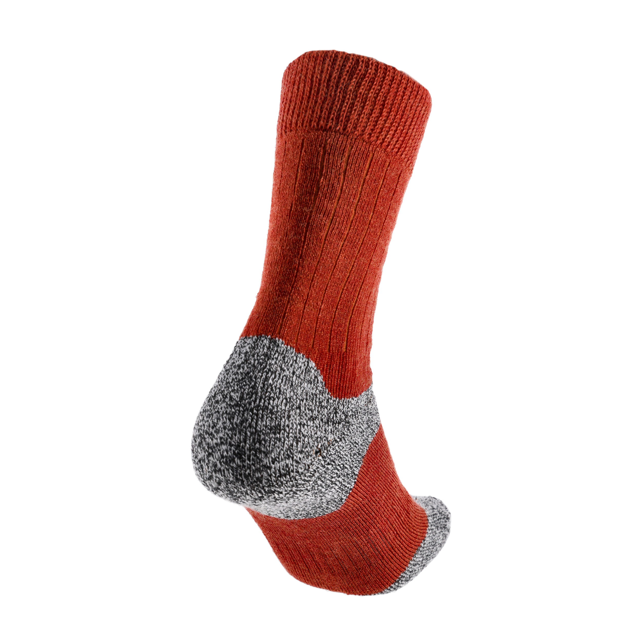 Skarpety turystyczne Comodo wełniane pomarańczowe 35-38 - obrazek 2