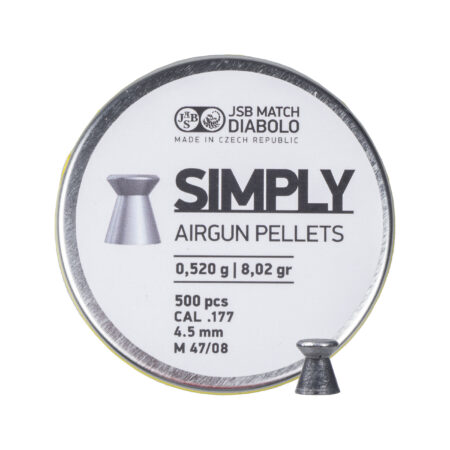 Śrut diabolo JSB Simply 4,5 mm 500 szt. 0,520 g