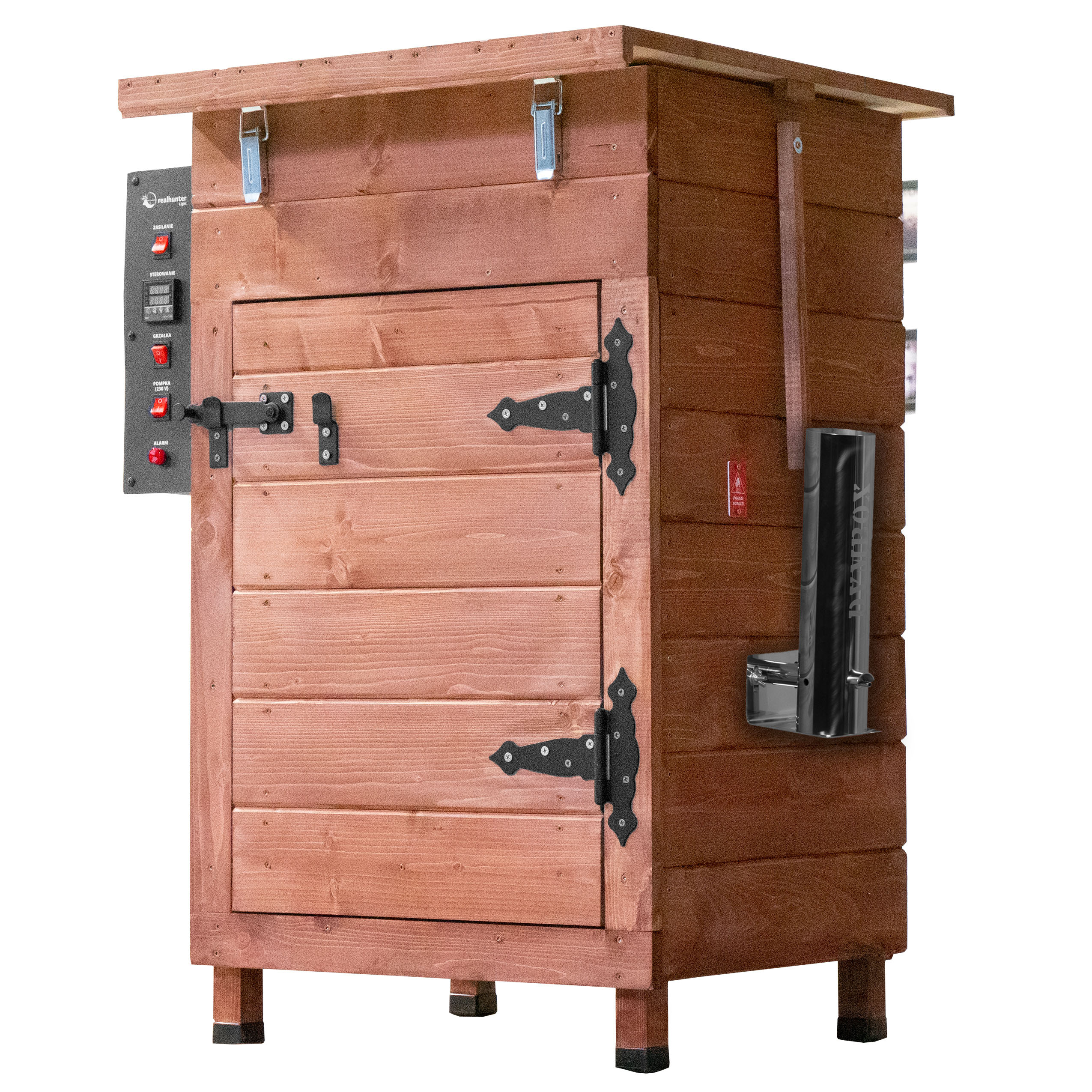 Wędzarnia smoker RealHunter Basic 105 L 1600W orzech - obrazek 2