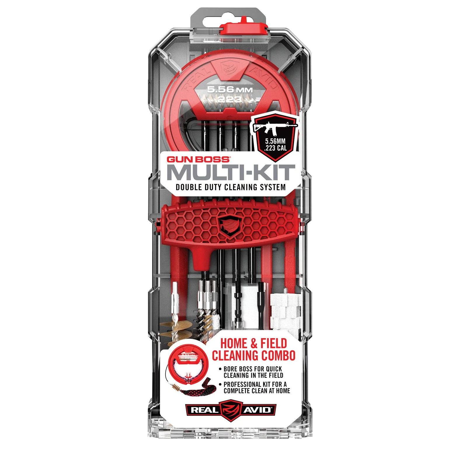 Zestaw narzędzi do czyszczenia broni Real Avid Gun Boss Multi-Kit do .223 / 5,56 mm