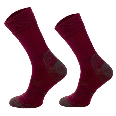 Skarpety Comodo Hunting Merino wool lines TRE13 bordowe 43-46