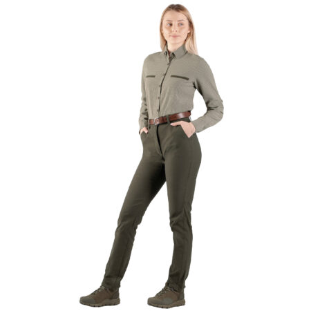 Spodnie damskie Tagart Falcon zielone XL