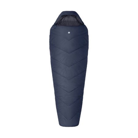 Śpiwór Alpinus Fiber Pro 1100 dla leworęcznych, szary