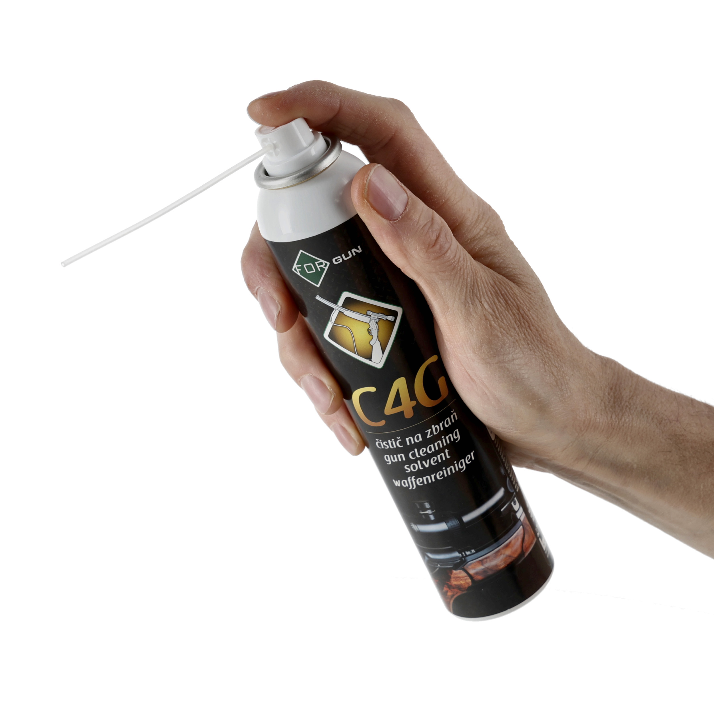 Środek do czyszczenia broni For C4G 200 ml spray - obrazek 4