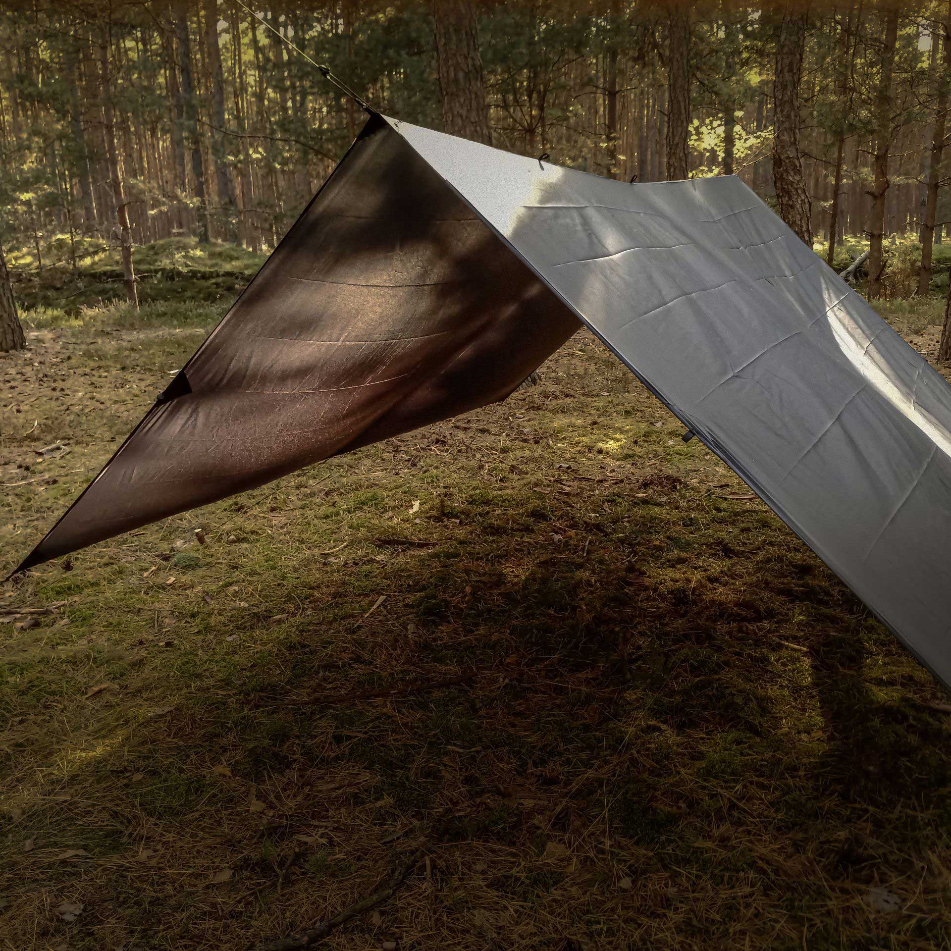 Tarp TigerWood 3 m x 2 m czarny - obrazek 5