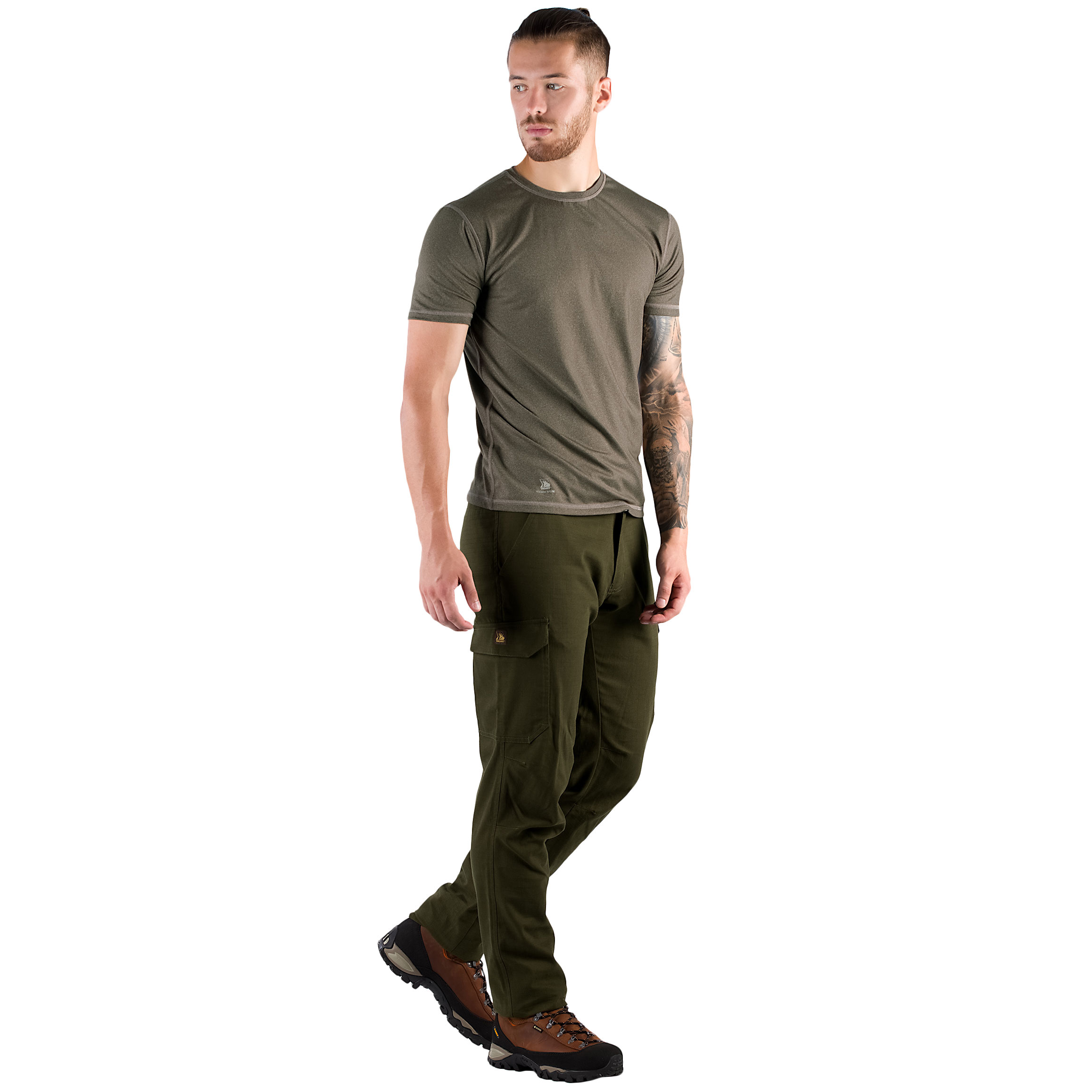 Spodnie męskie Tagart Enduro 2 ripstop oliwkowe M - obrazek 3