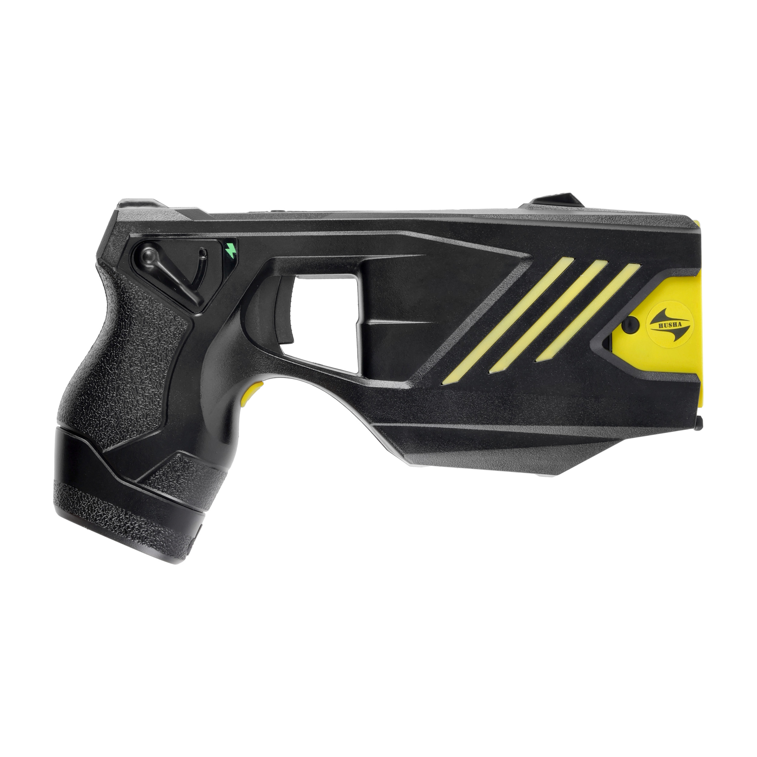 Paralizator strzelający Husha TX200P 2-strzałowy 55.000 V zestaw: paralizator, kabura, cztery kartridże, walizka - obrazek 2