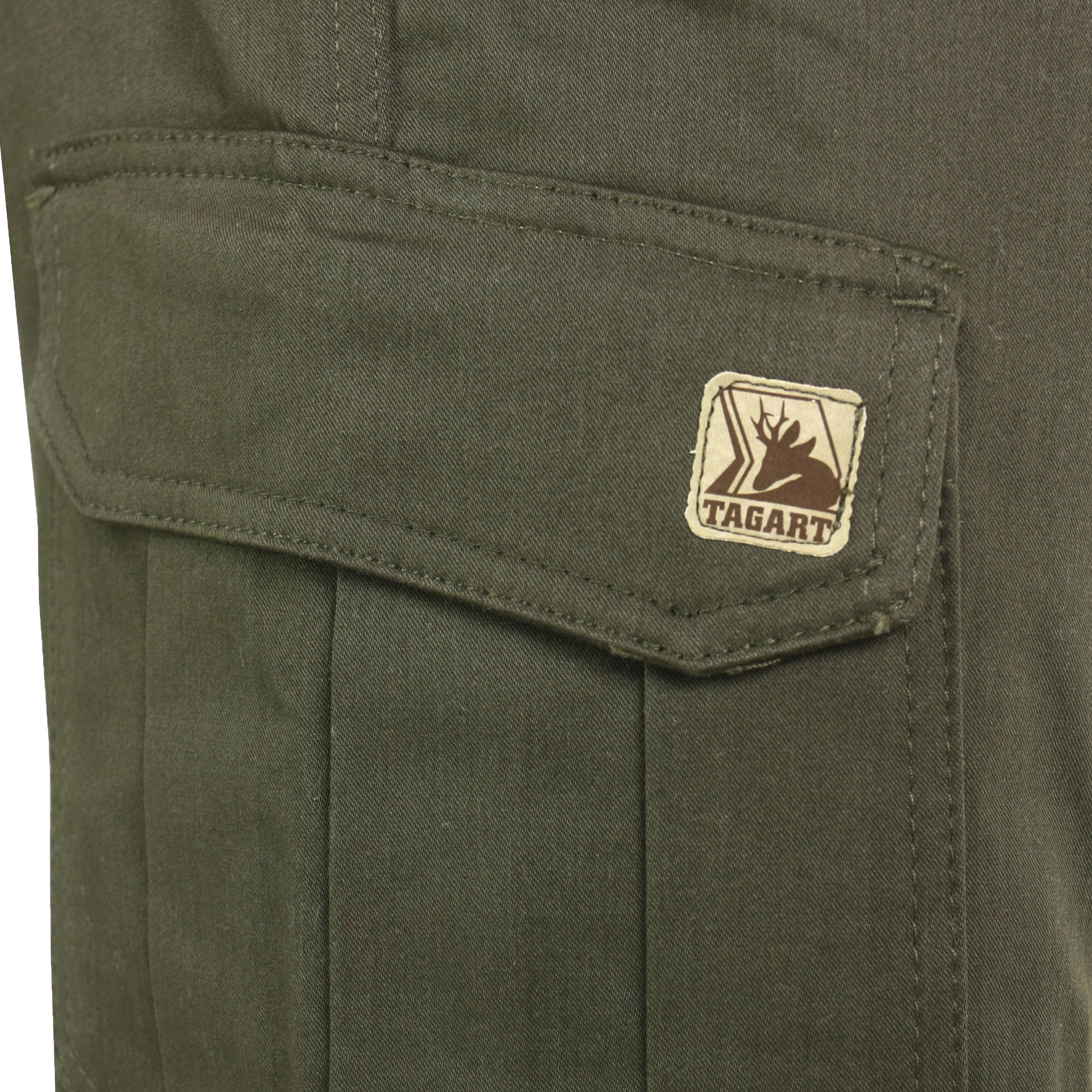 Spodnie męskie Tagart AX oliwkowe S - obrazek 4