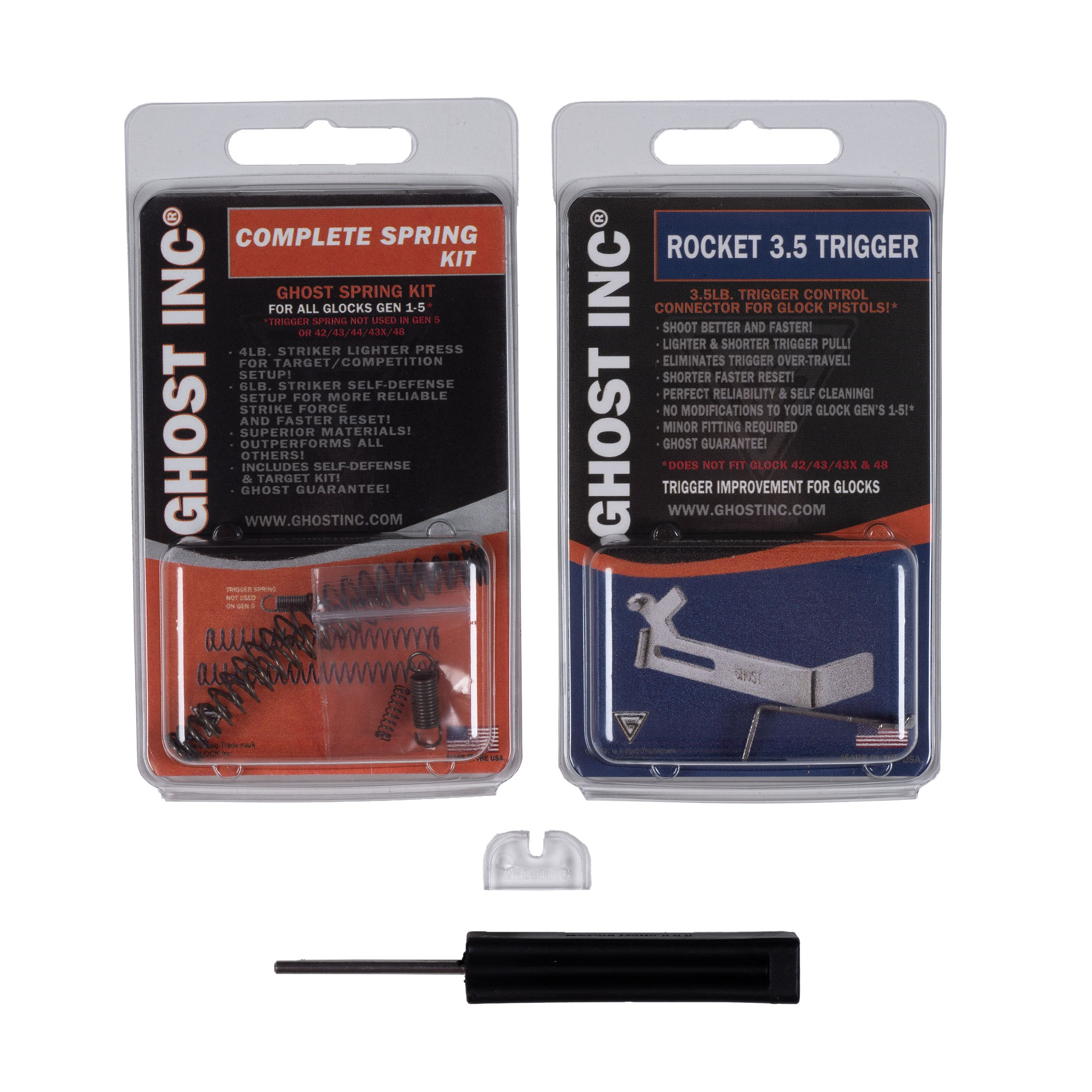 Zestaw tuningowy spustu Ghost do Glock 3,5 lb