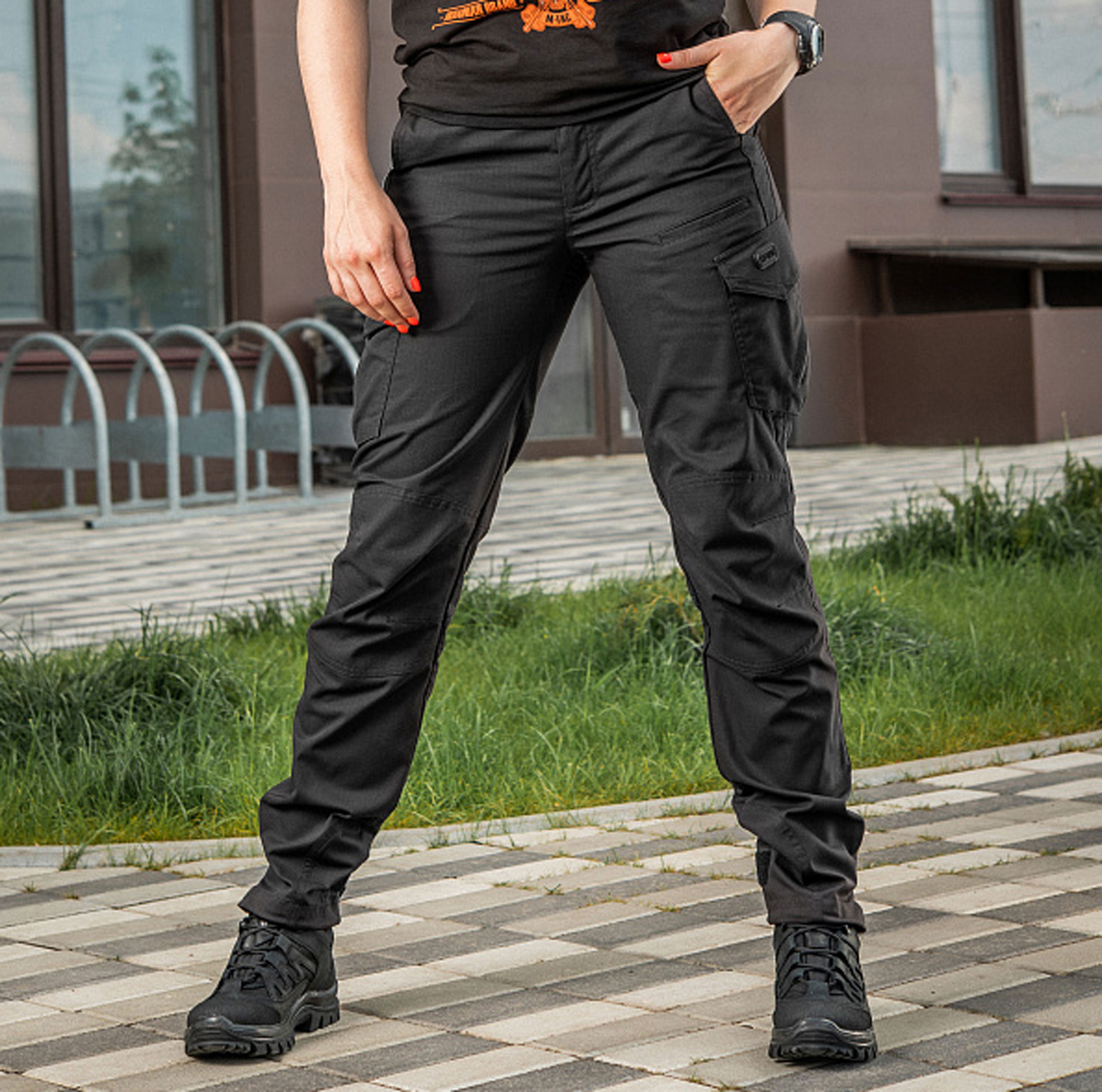 Spodnie damskie M-Tac Aggressor Lady Flex czarne 30/28 - obrazek 2