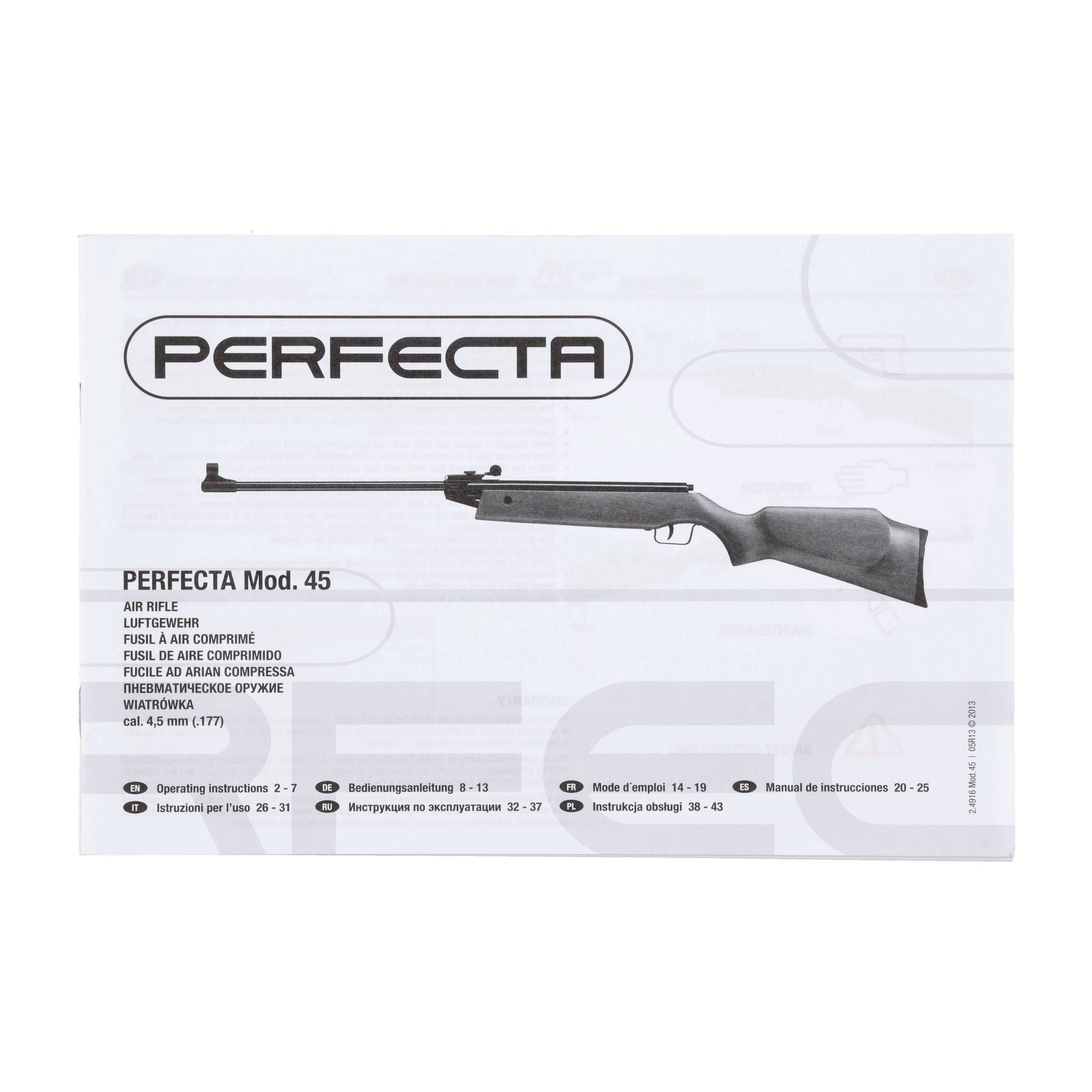 Wiatrówka Perfecta mod. 45 4,5 mm - obrazek 10