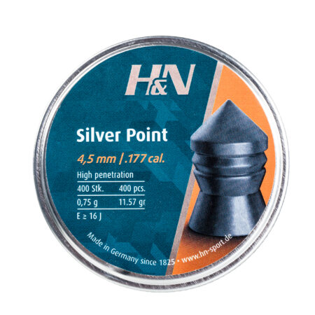 Śrut diabolo H&N Silver Point 4,5 mm 400 szt.