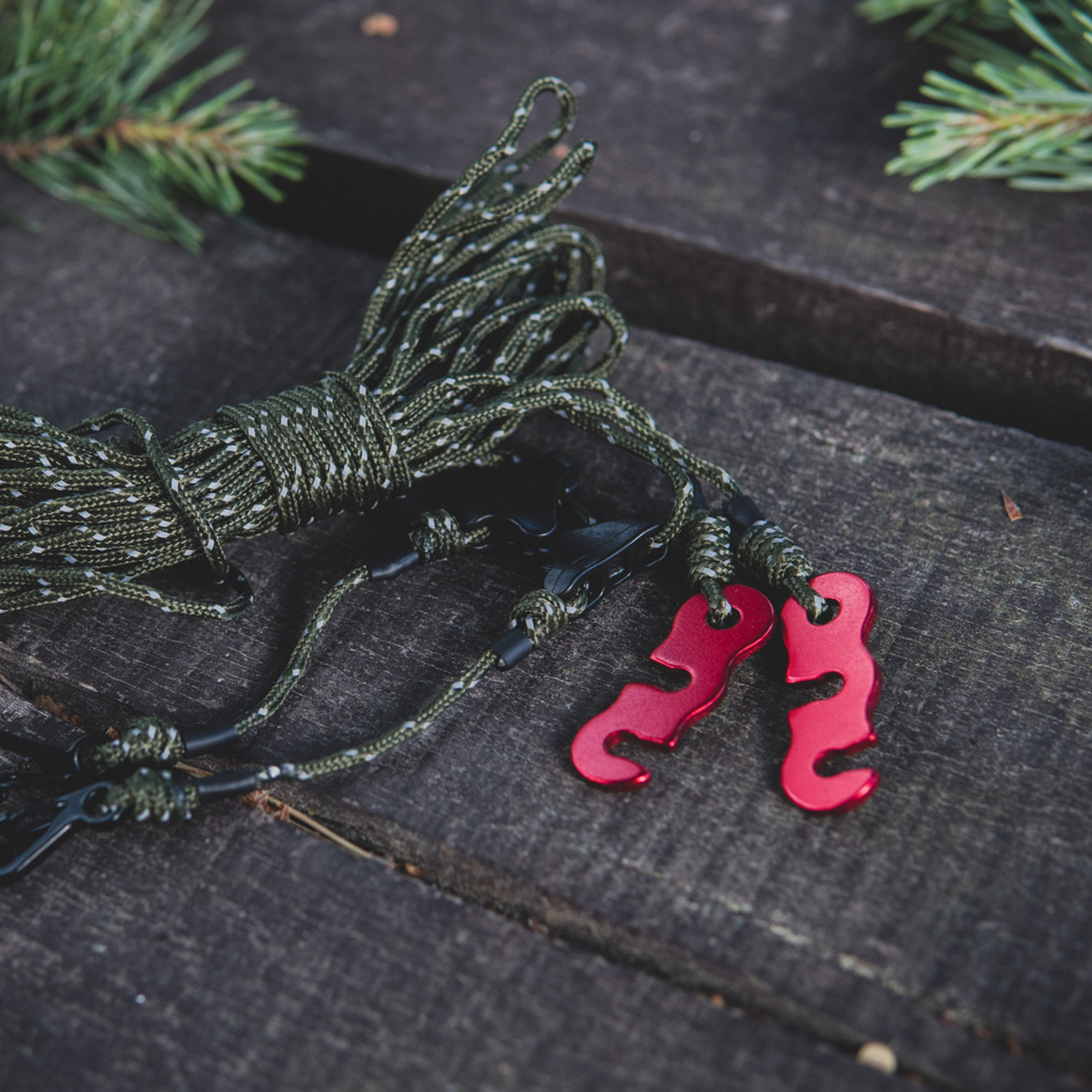 Zawiesia TigerWood Reflective silk zielone long - obrazek 4