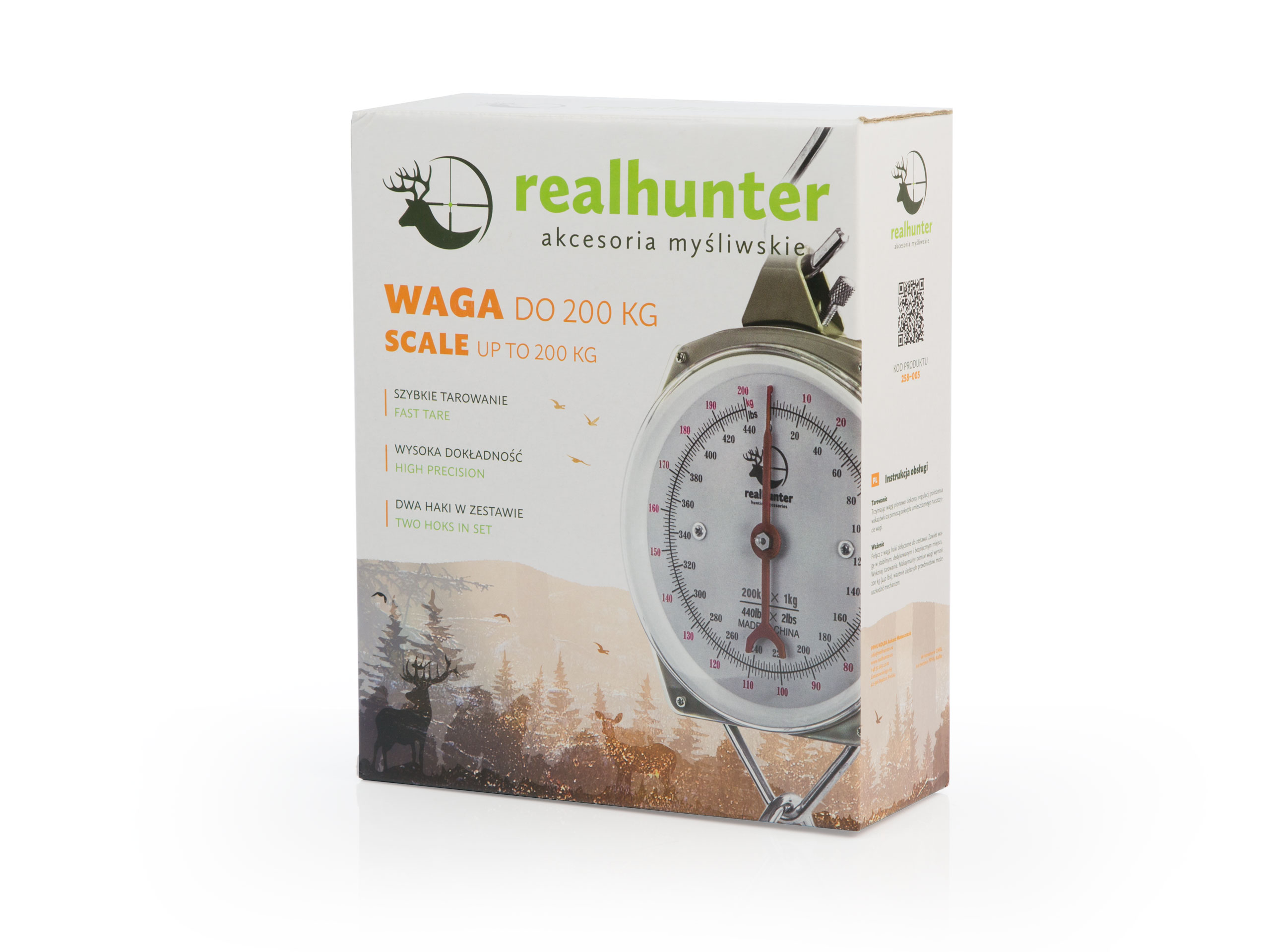 Waga do 200 kg RealHunter - obrazek 5