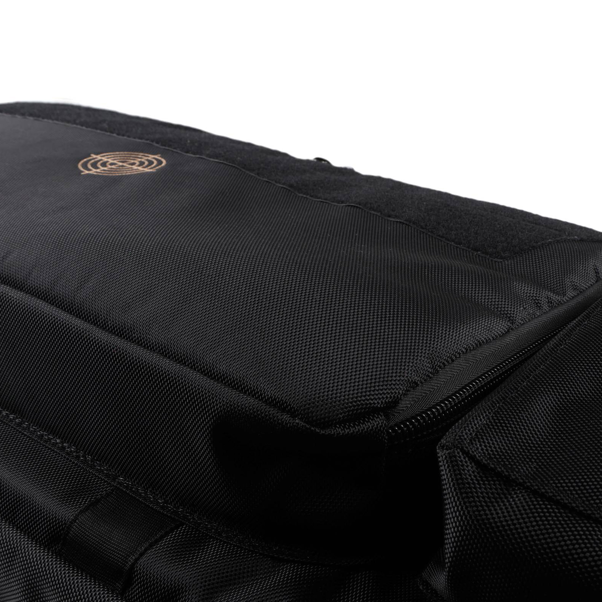 Pokrowiec na broń TACTICAL MAX02 dł. 1,05m h38, kolor czarny, haft celownik beżowy, na dwie jednostki - obrazek 8