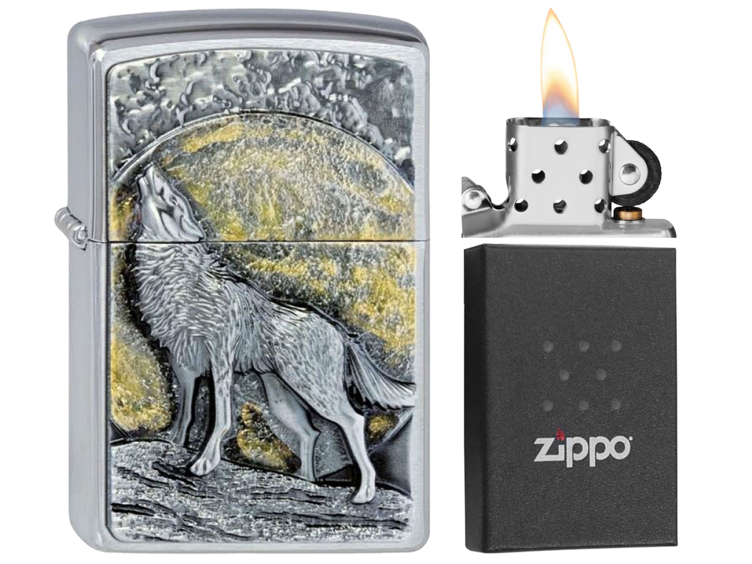 Zapalniczka Zippo Wilk - obrazek 6