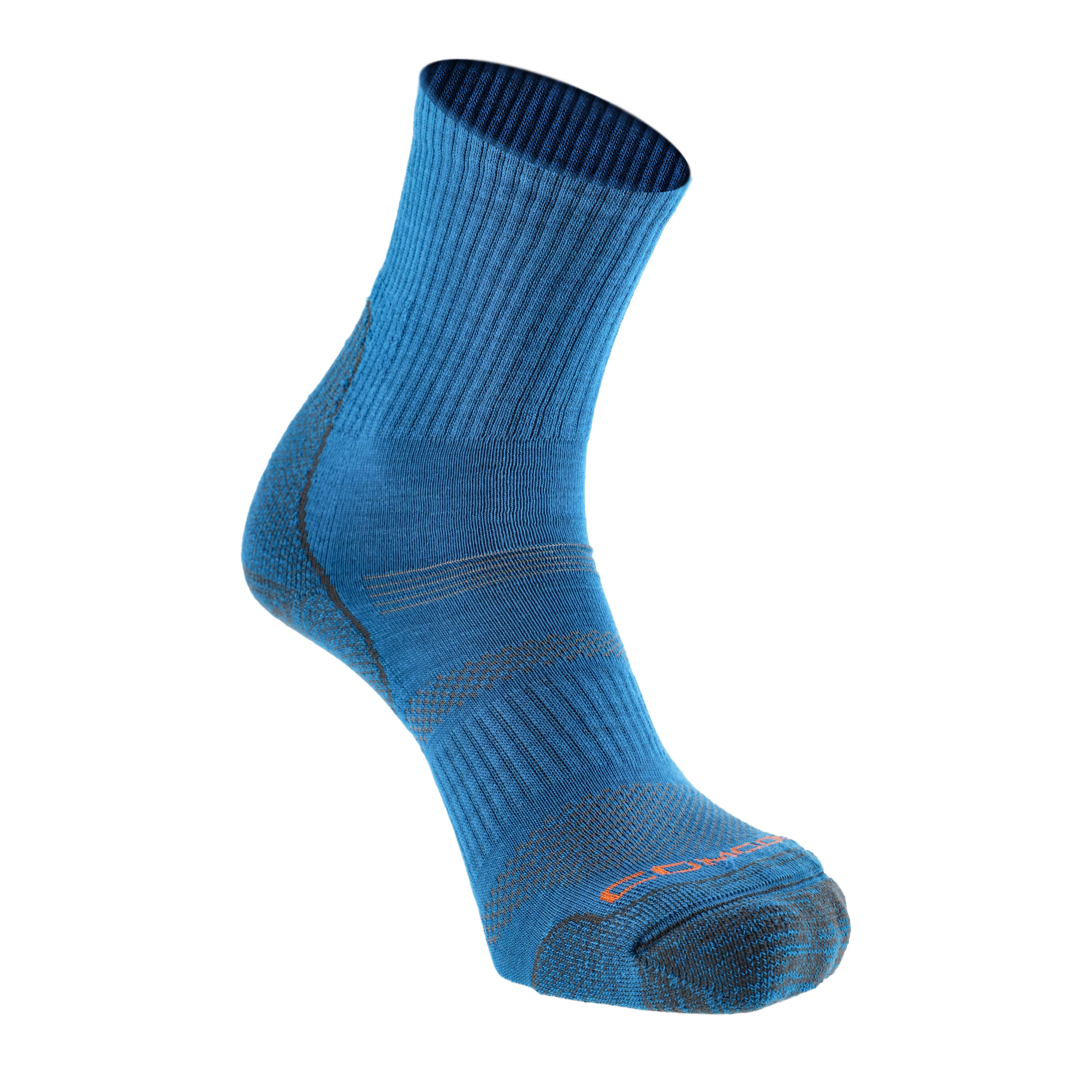 Skarpety turystyczne Comodo lekkie niebieskie 39-42 - obrazek 3