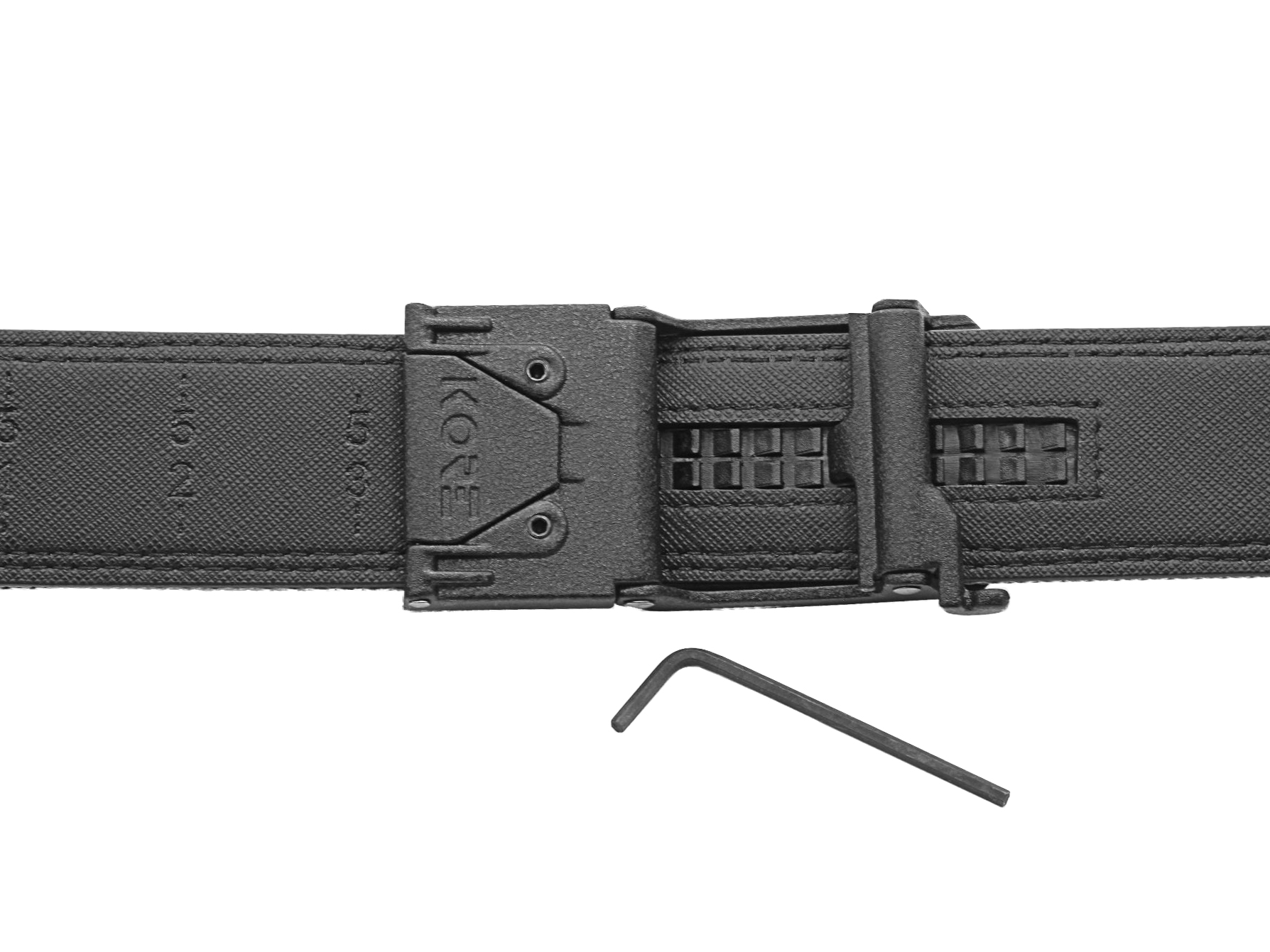 Pasek do spodni Kore Essentials Tactical Nylon Gun Belt X6 tan - obrazek 3