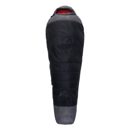 Śpiwór puchowy Robens Serac 600 dla leworęcznych -14C (195 cm) - czarny