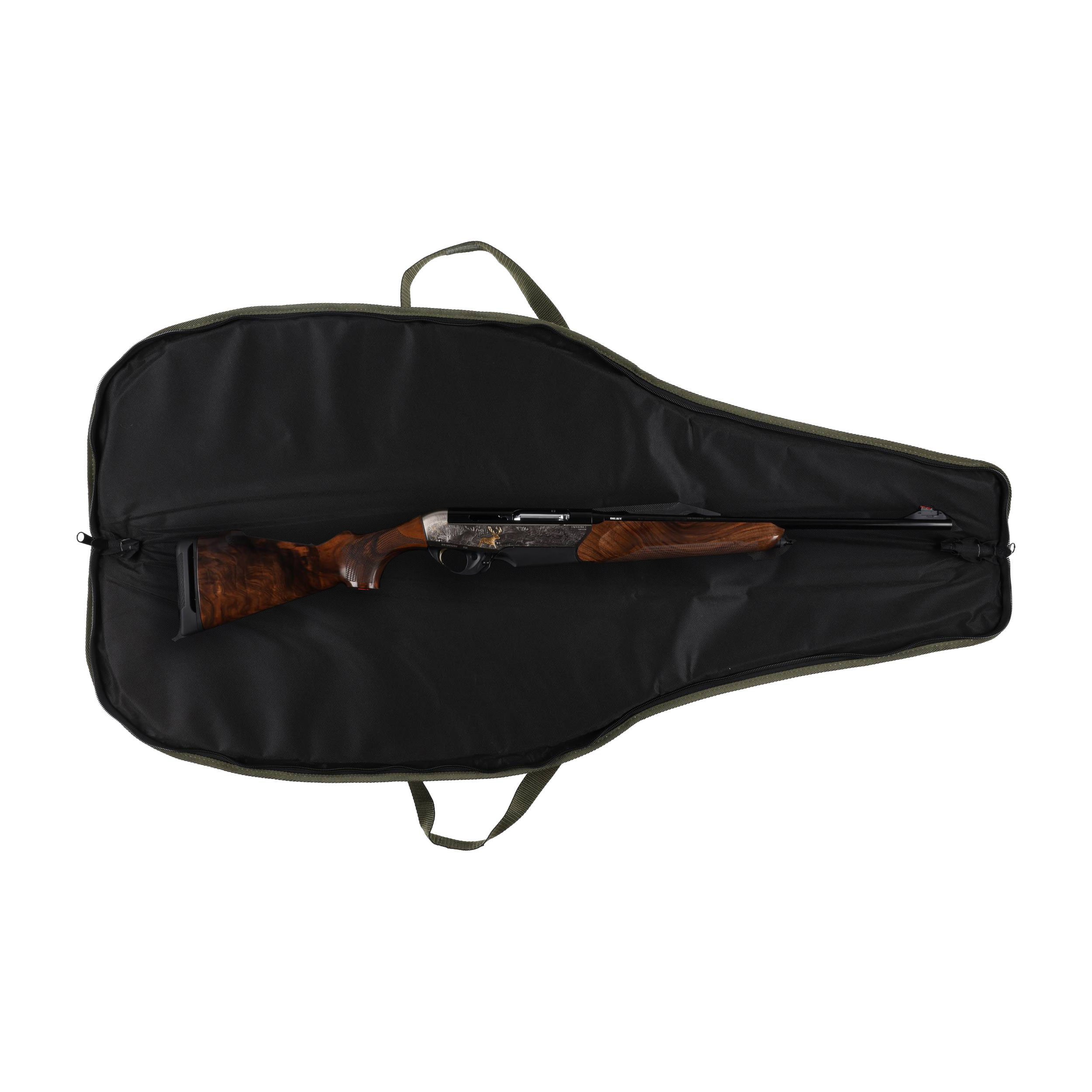 Pokrowiec Forsport na broń LPZKAM 07 1,25m, kam leśny/zamsz oliwkowy, haft jeleń ryczy w trawie - obrazek 3