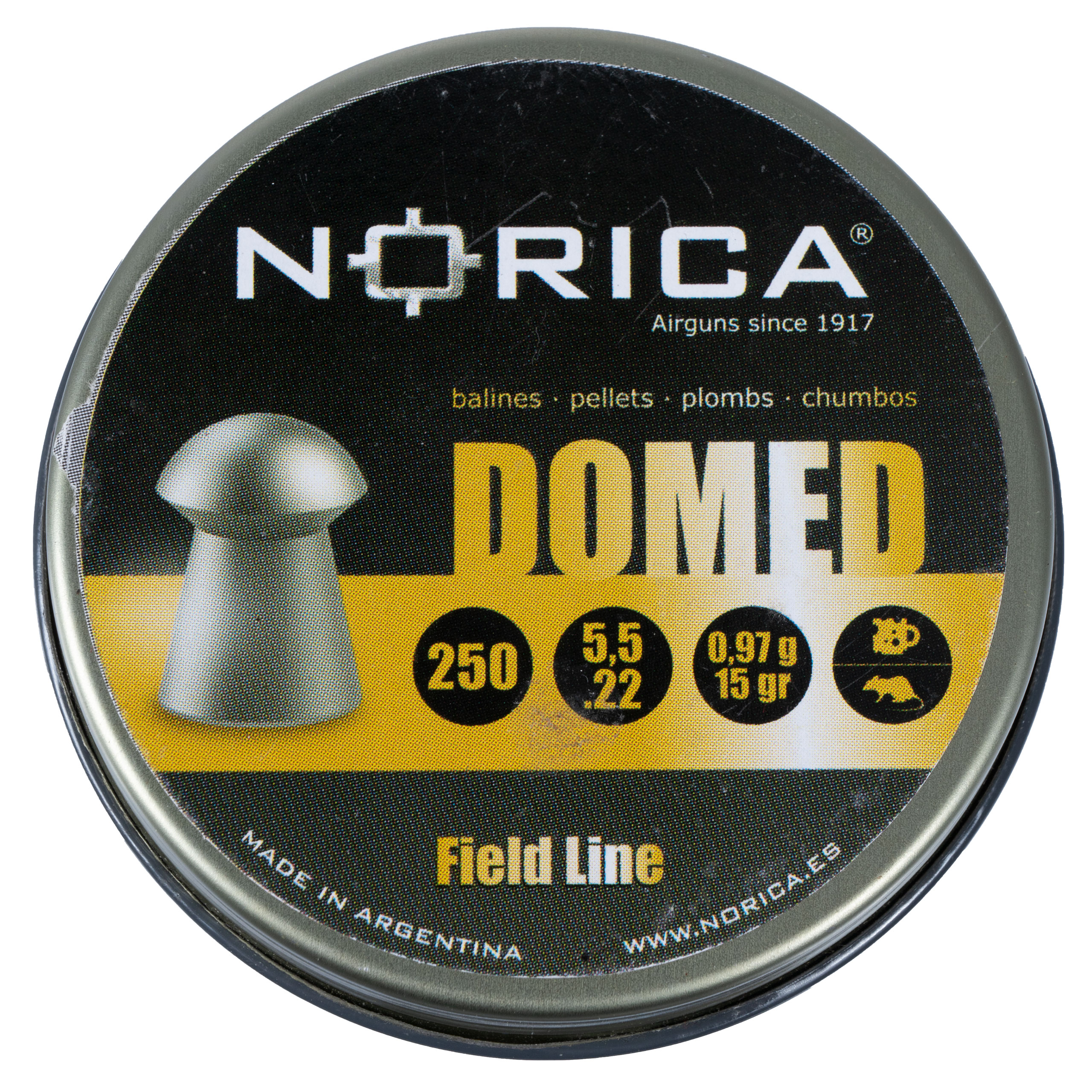 Śrut Norica Domed 5,5 mm 250 szt. - obrazek 3