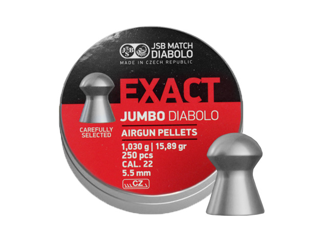 Śrut diabolo JSB Exact Jumbo 5,50 mm 250 szt.