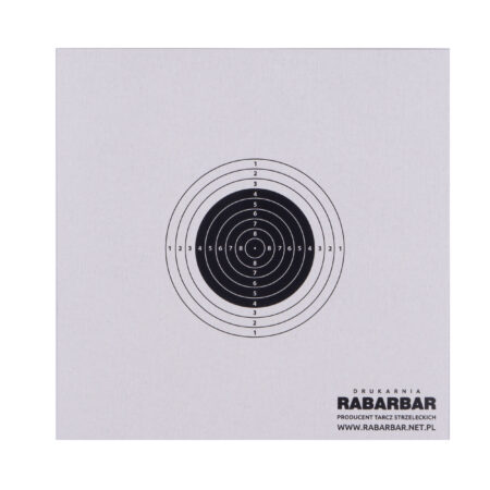 Tarcza strzelecka karabin pneumatyczny 10 m - pakiet 50 szt.