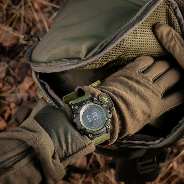 Zegarek M-Tac taktyczny Adventure czarno-oliwkowy - obrazek 5
