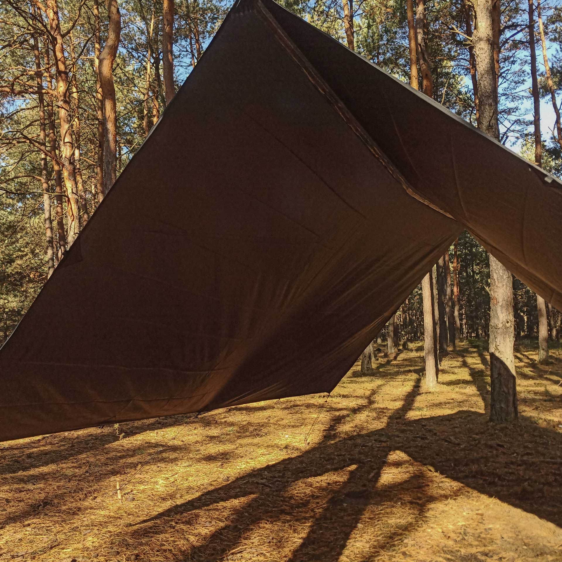 Tarp TigerWood 3 m x 2 m czarny - obrazek 7