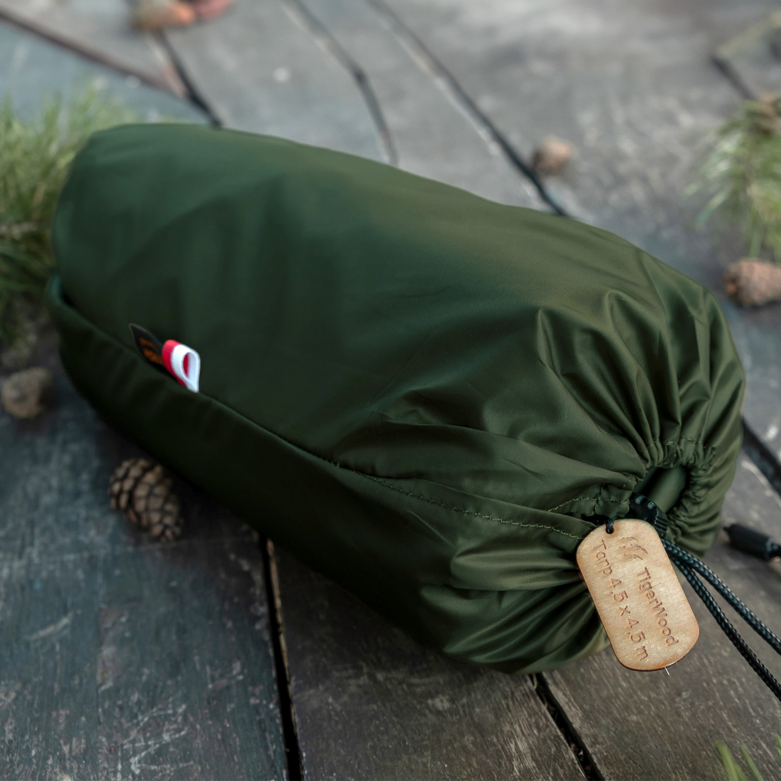 Tarp termo TigerWood 4,5 m x 4,5 m zielony - obrazek 8