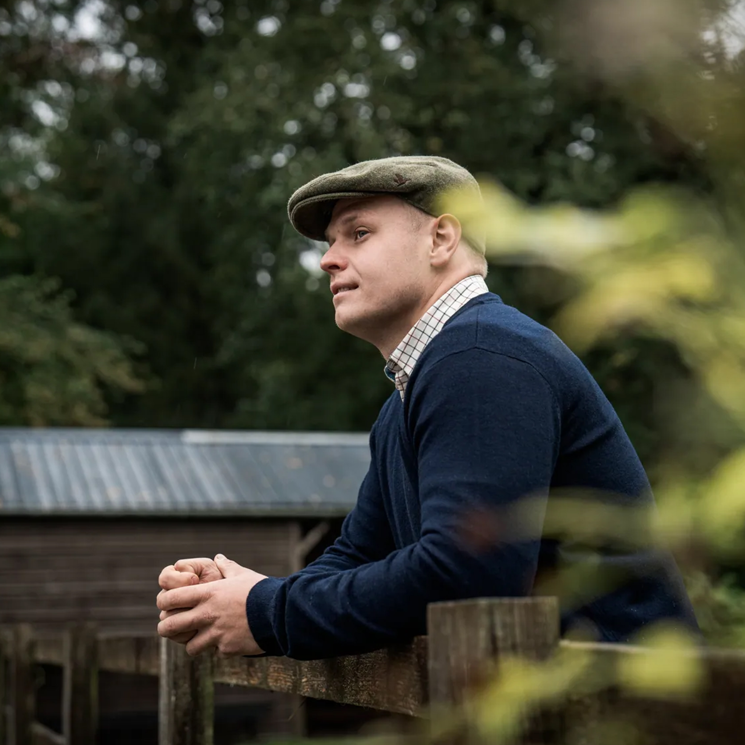 Sweter Seeland Pine Dark Sapphire M - obrazek 7