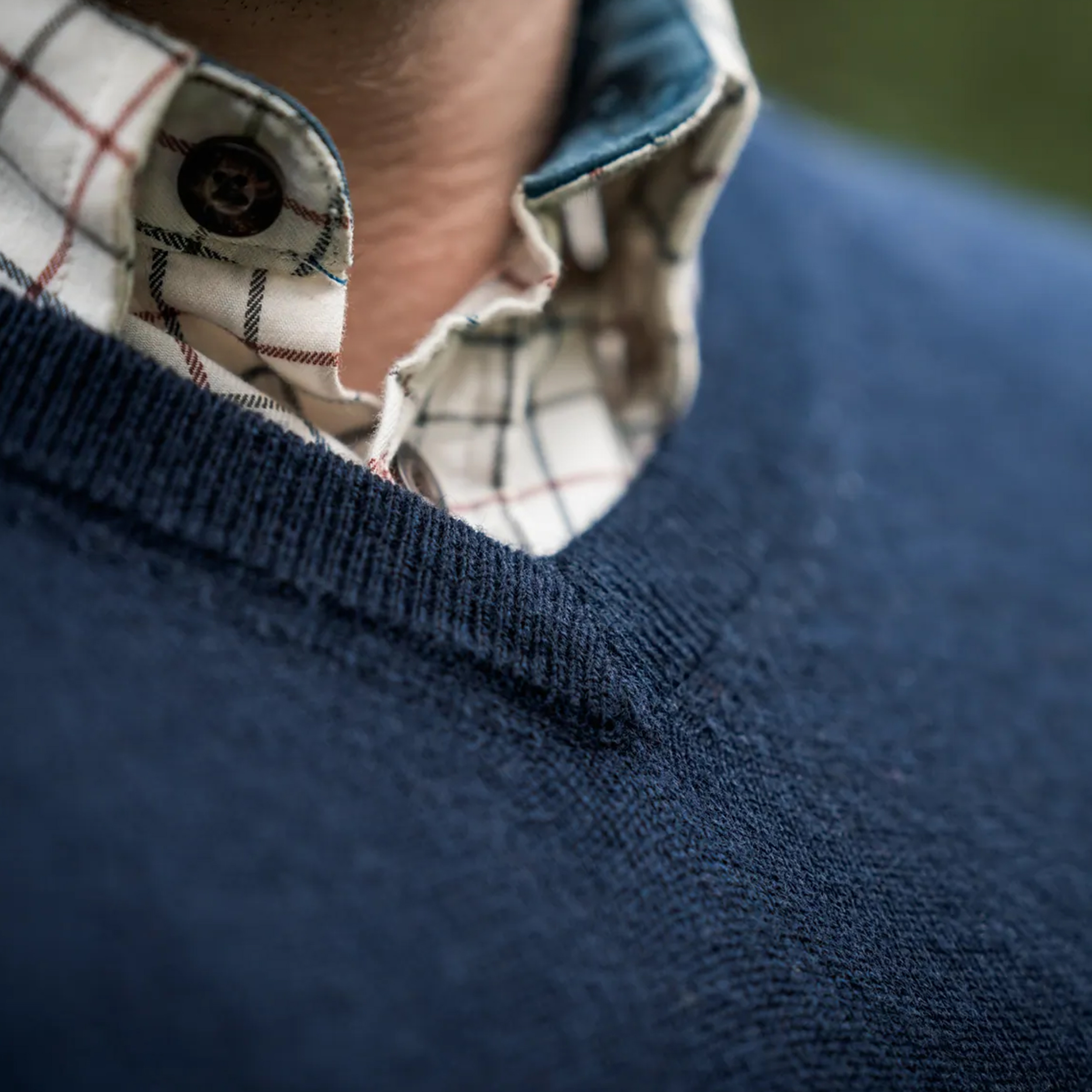 Sweter Seeland Pine Dark Sapphire M - obrazek 5